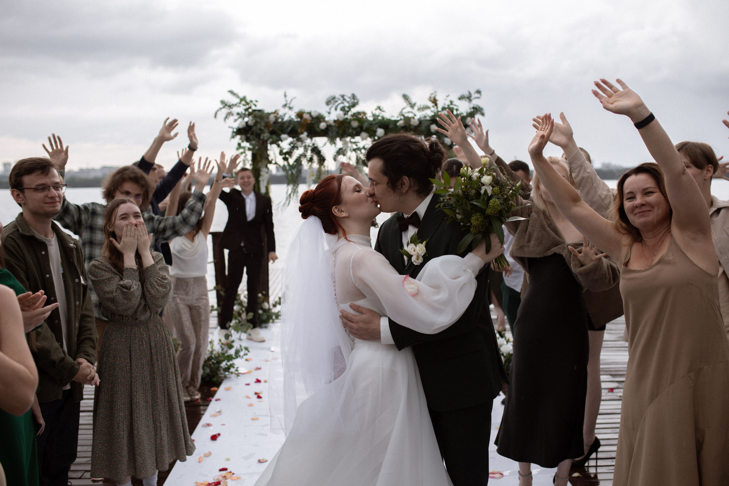 Никита и Александра (выездная регистрация и банкет). Свадебный фотограф Екатерина Черкасская