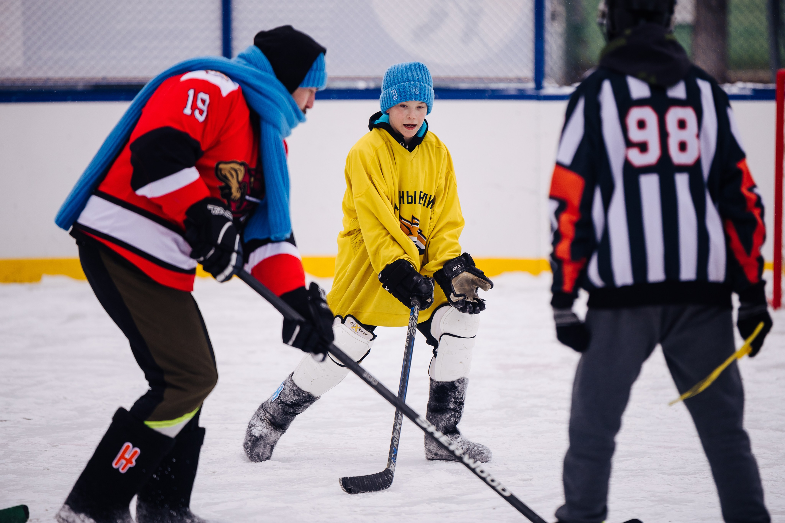 Хоккей на валенках // 22.02.25. Денис Прохоров Фотограф в г. Магнитогорск