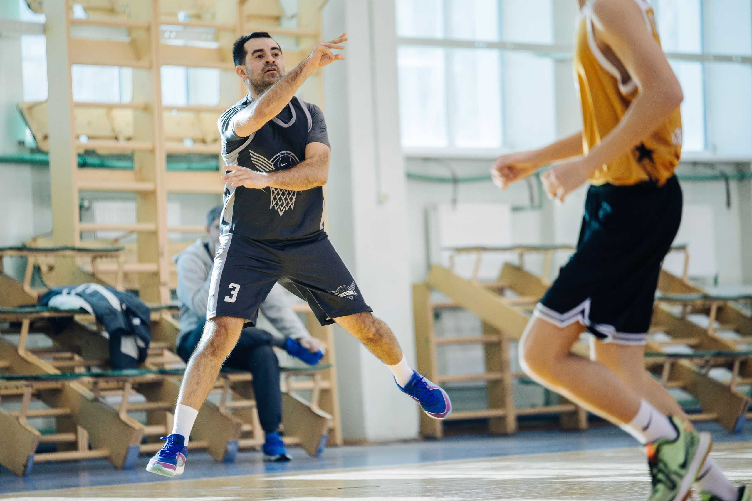 Любительский Чемпионат Магнитогорска по баскетболу // 09.02.25. Денис Прохоров Фотограф в г. Магнитогорск