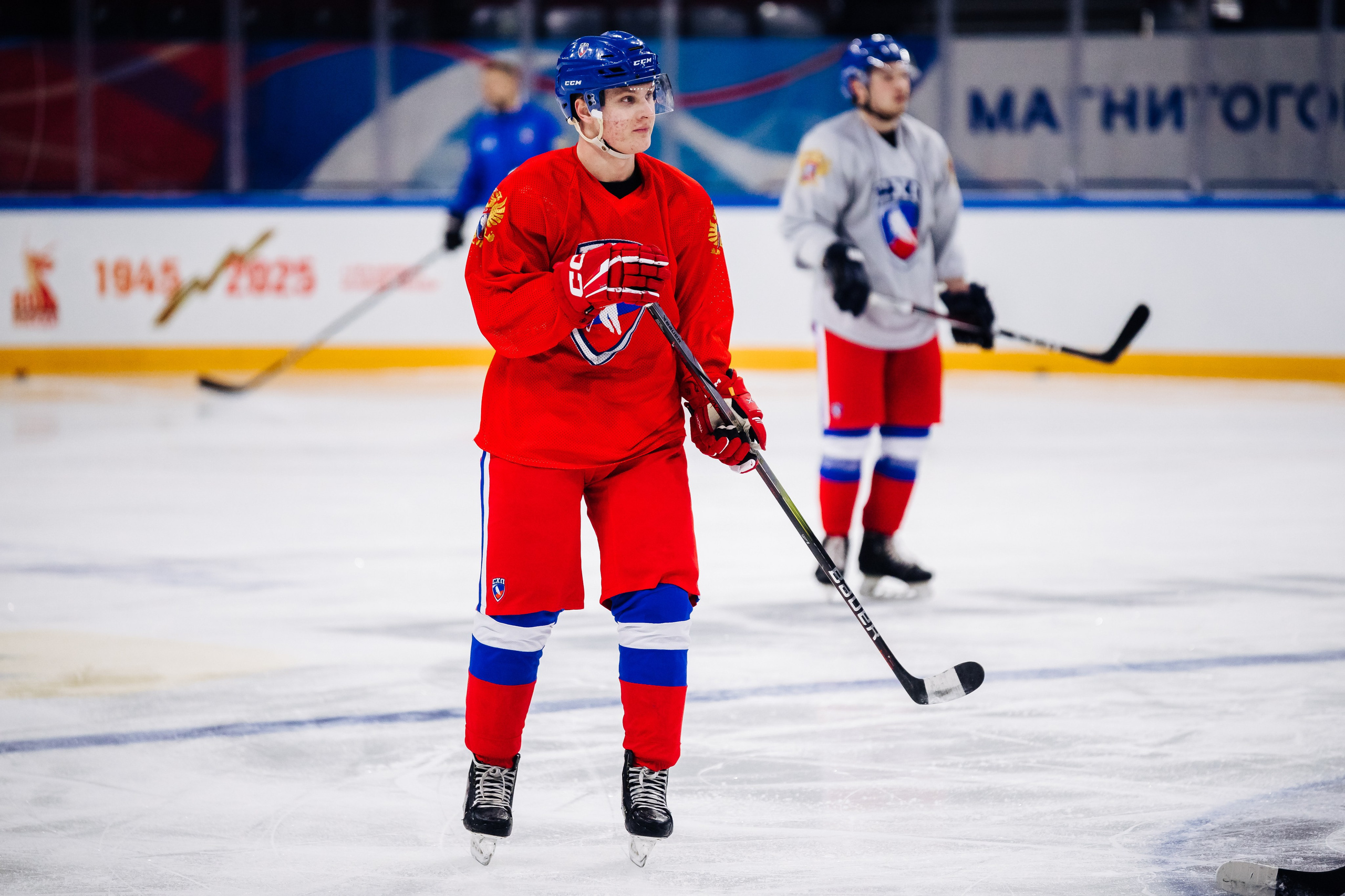 Тренировка сборной СХЛ // 14.02.25. Денис Прохоров Фотограф в г. Магнитогорск