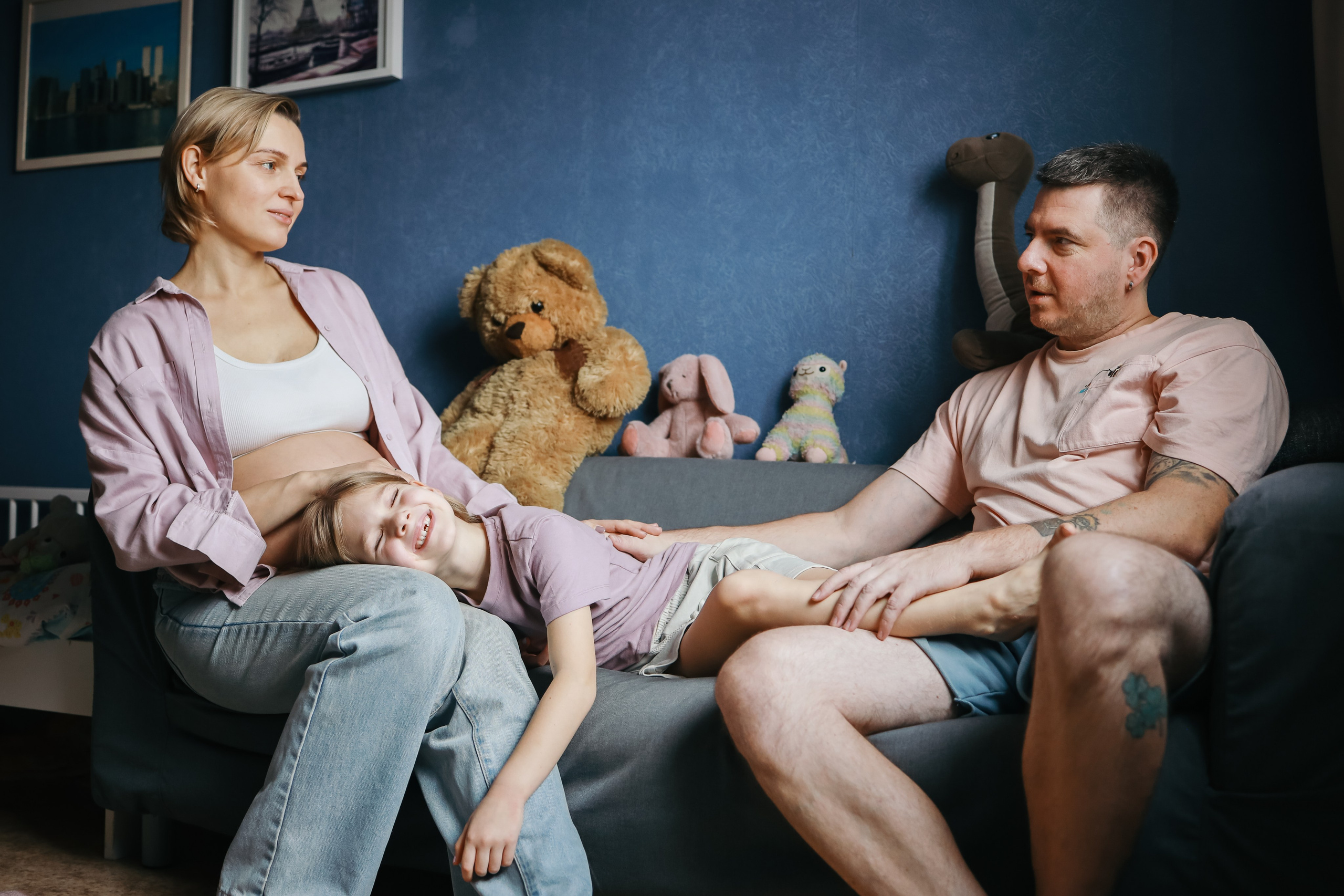 Осенне-домашнее. Семейный фотограф в Москве Ольга Комарова