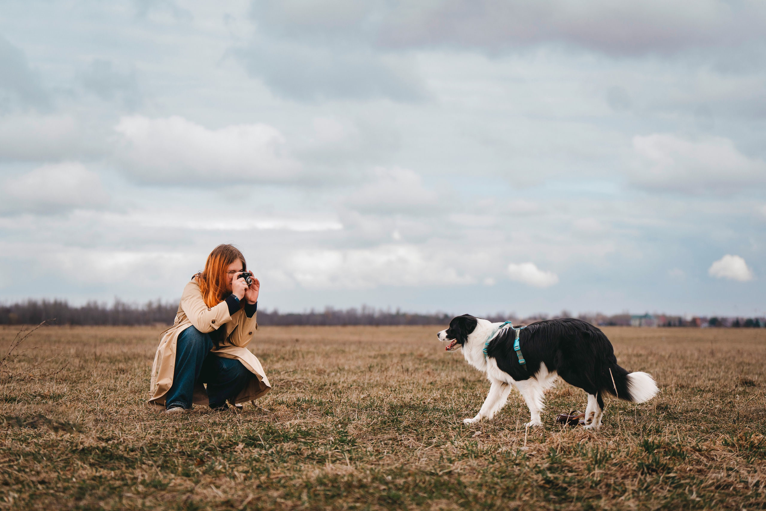Нил и Алёна. Фотограф анималист в Спб недорого Олеся Майорова