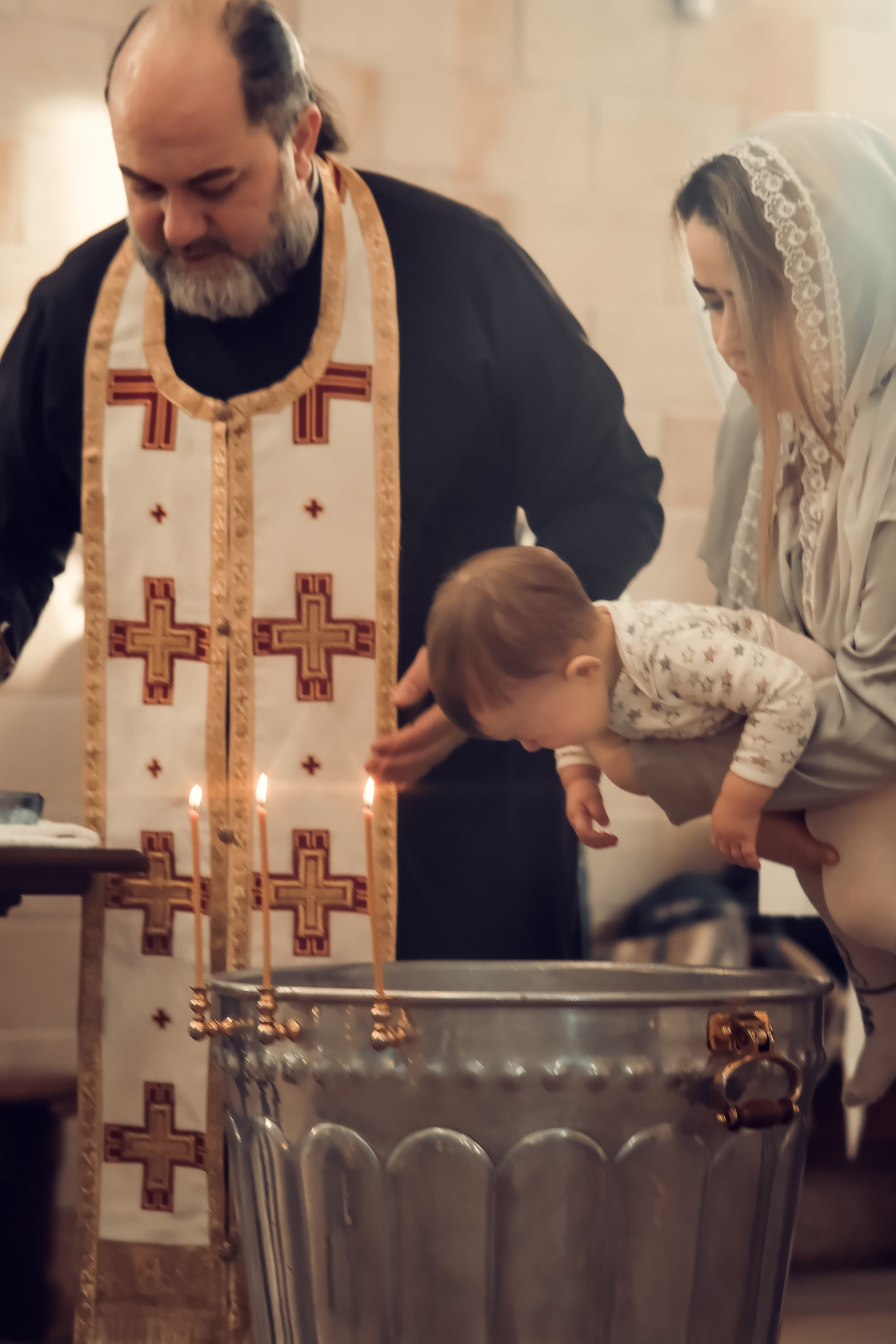 Крещение Валерии. Семейный и женский фотограф в городе Благовещенск Надежда Буярова