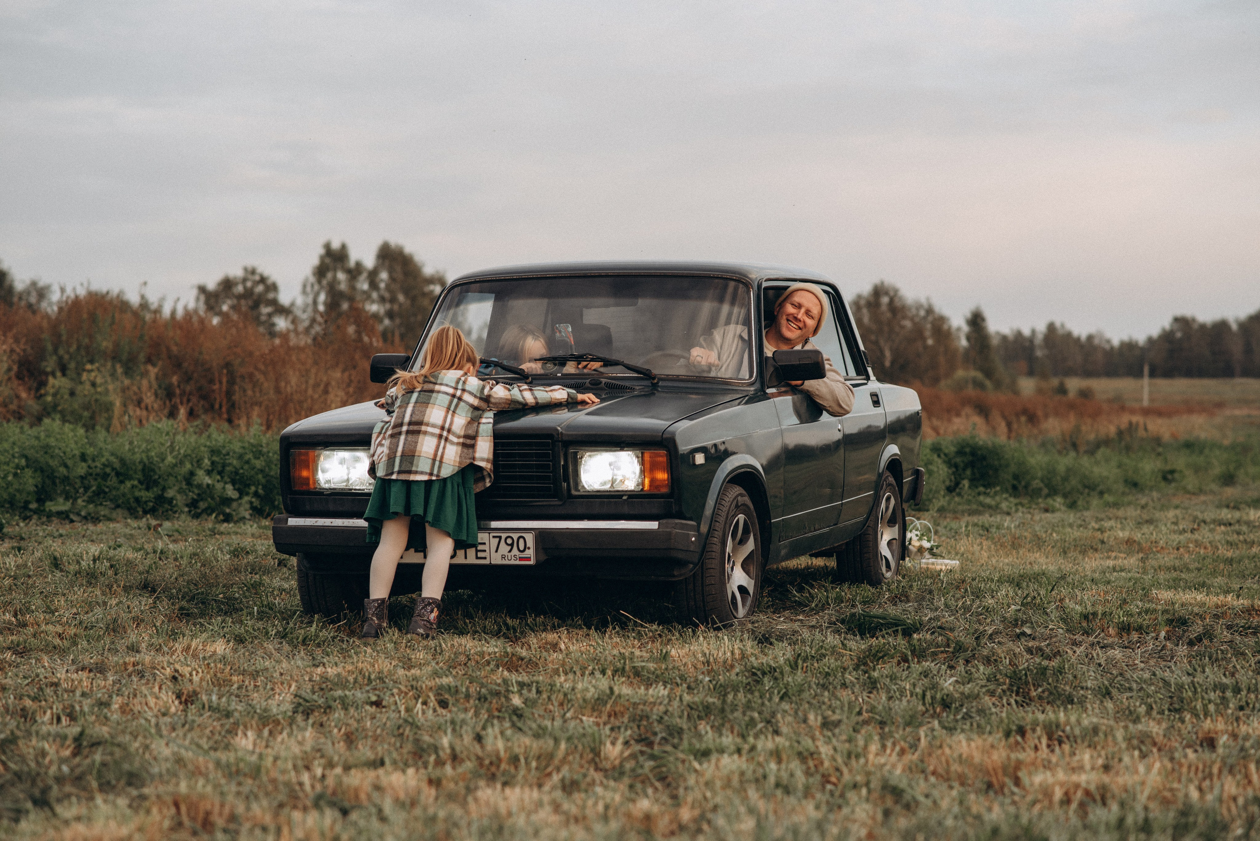 Семья Магазинских. Семейный фотограф в Клину и Москве Елена Храпунова