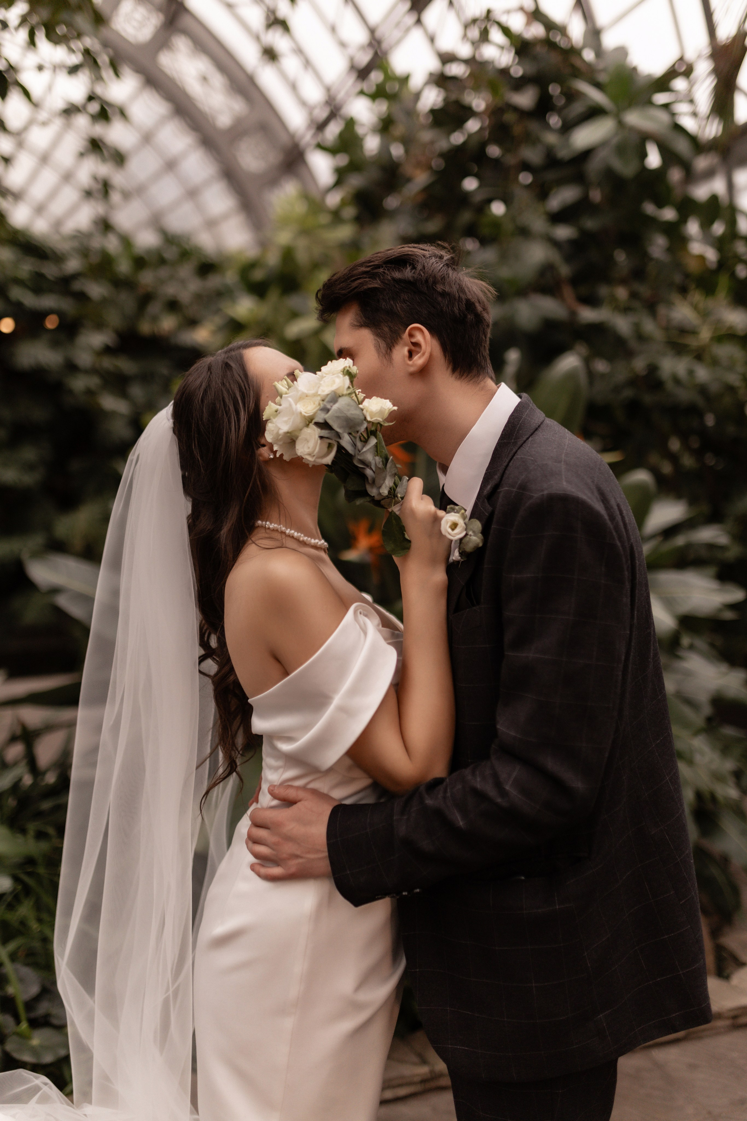 Бажена+Дмитрий Оранжерея. Фотограф в Санкт-Петербурге