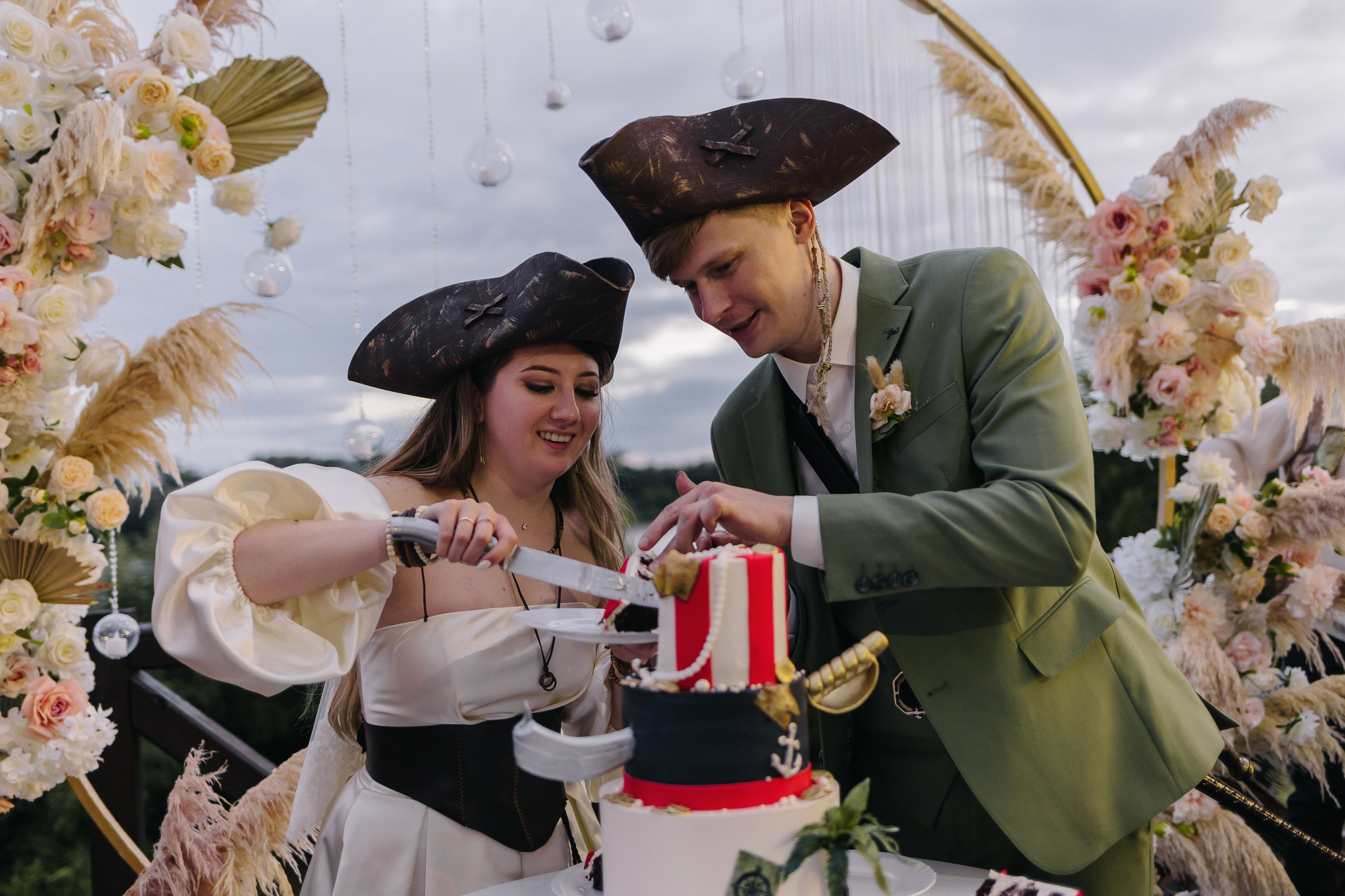 Пиратская свадьба. Свадебный фотограф в Уфе Кира Прозорова