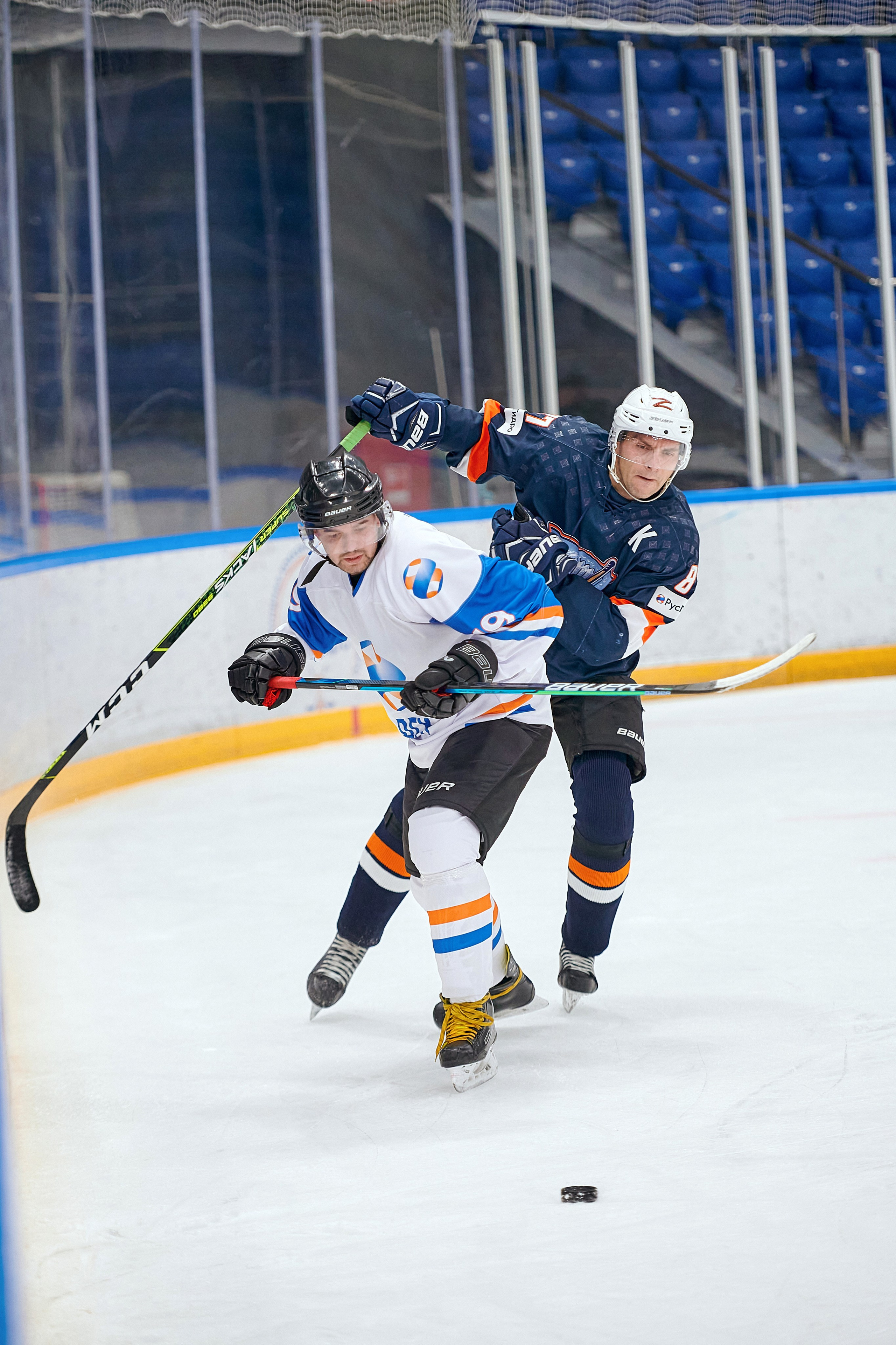 Портфолио репортажной фотосъёмки: Кристалл арена — Хоккей — РусГидро. Фотограф Яковлев Роман — Красноярск