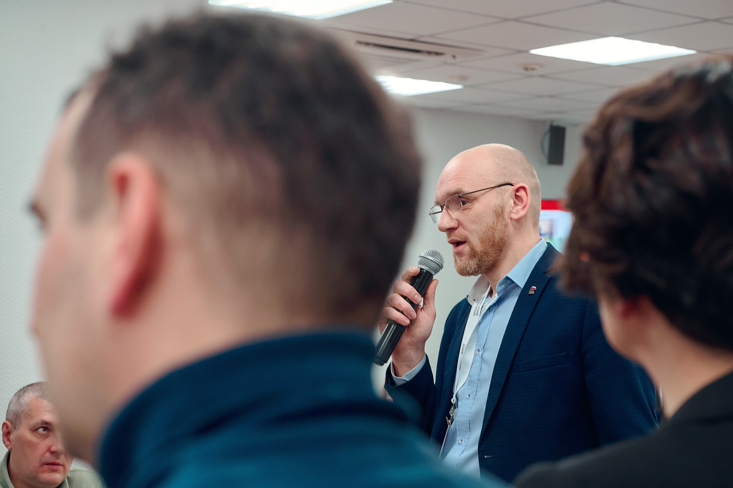 Встреча губернатора Красноярского края Котюкова Михаила Михайловича. Фотограф Яковлев Роман — Красноярск