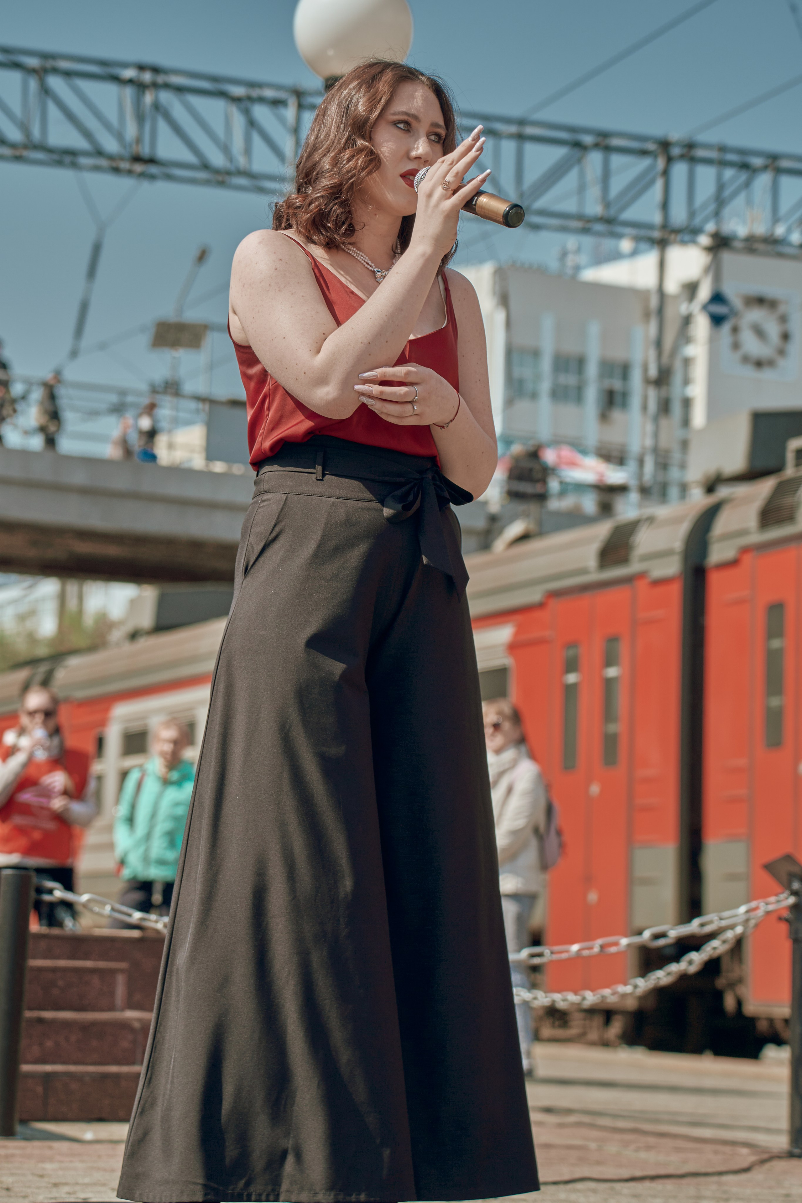 Поезд Победы!. Фотограф во Владивостоке