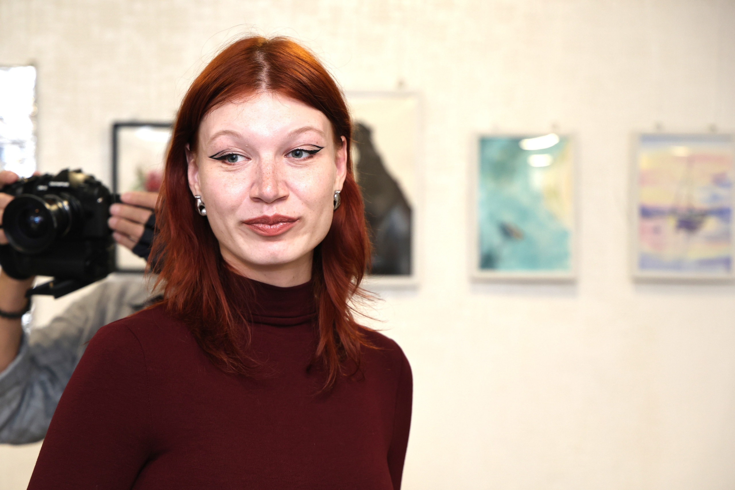 Открытие выставки в АРТ-пространстве Ники Сухаревой «Чёрное море». Фотограф в Геленджике Нина Небесная