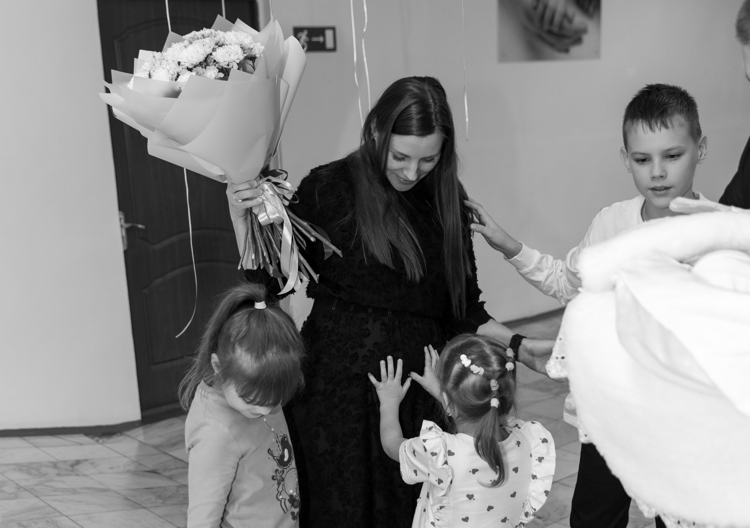 Выписка из роддома. Ирина Соломатина фотограф Чита