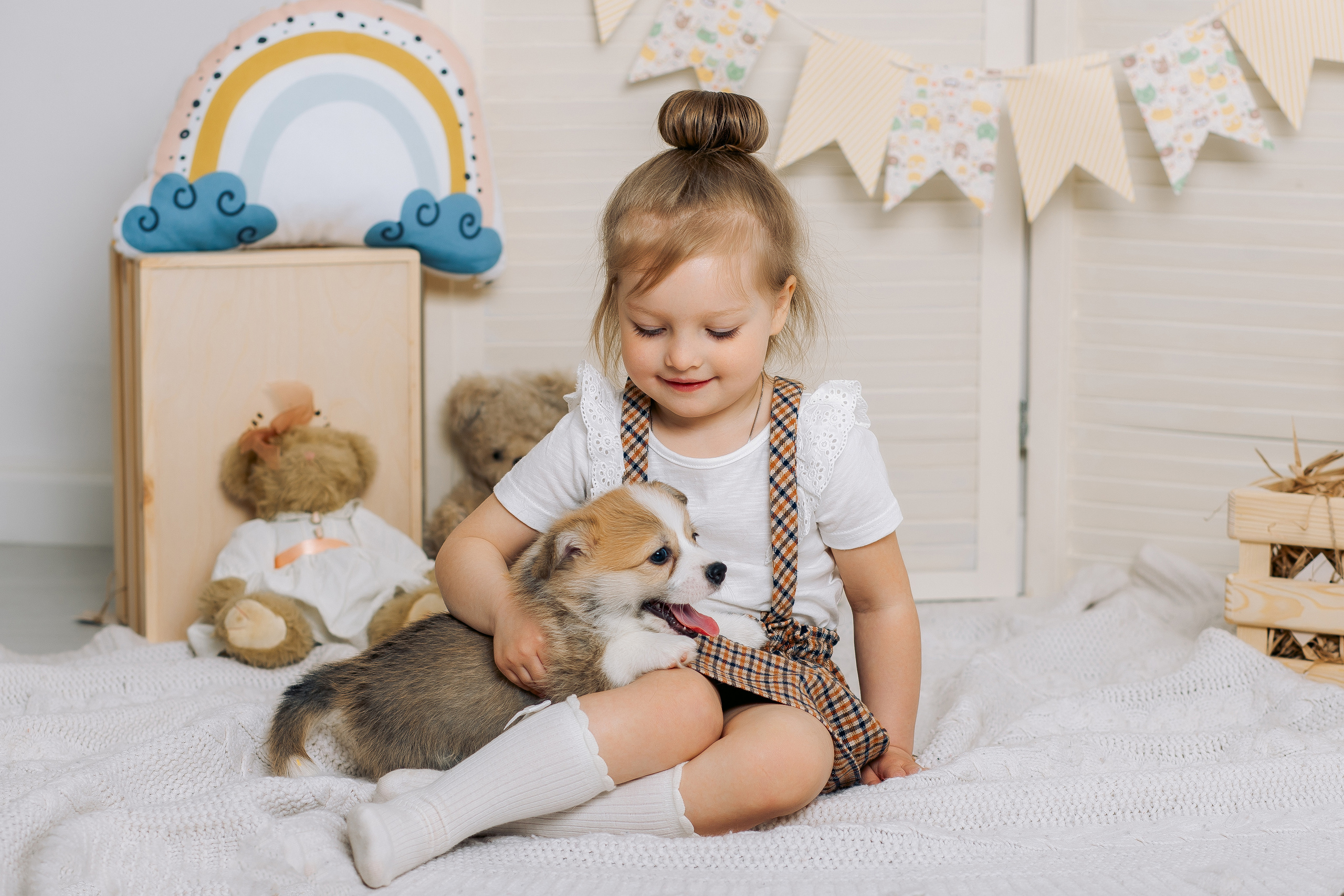 Фотосессия с щенками спб