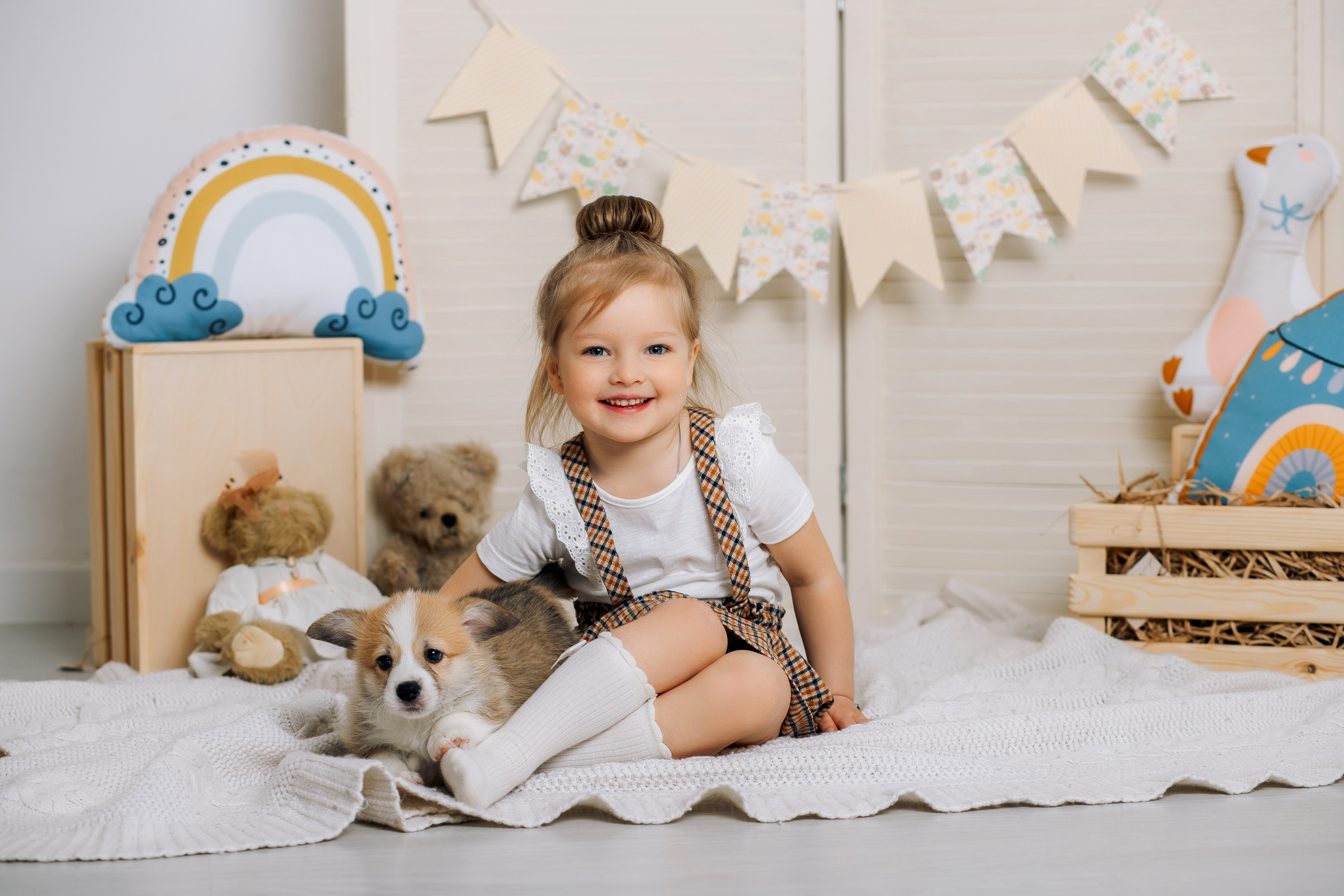 Фотосессия с щенками спб