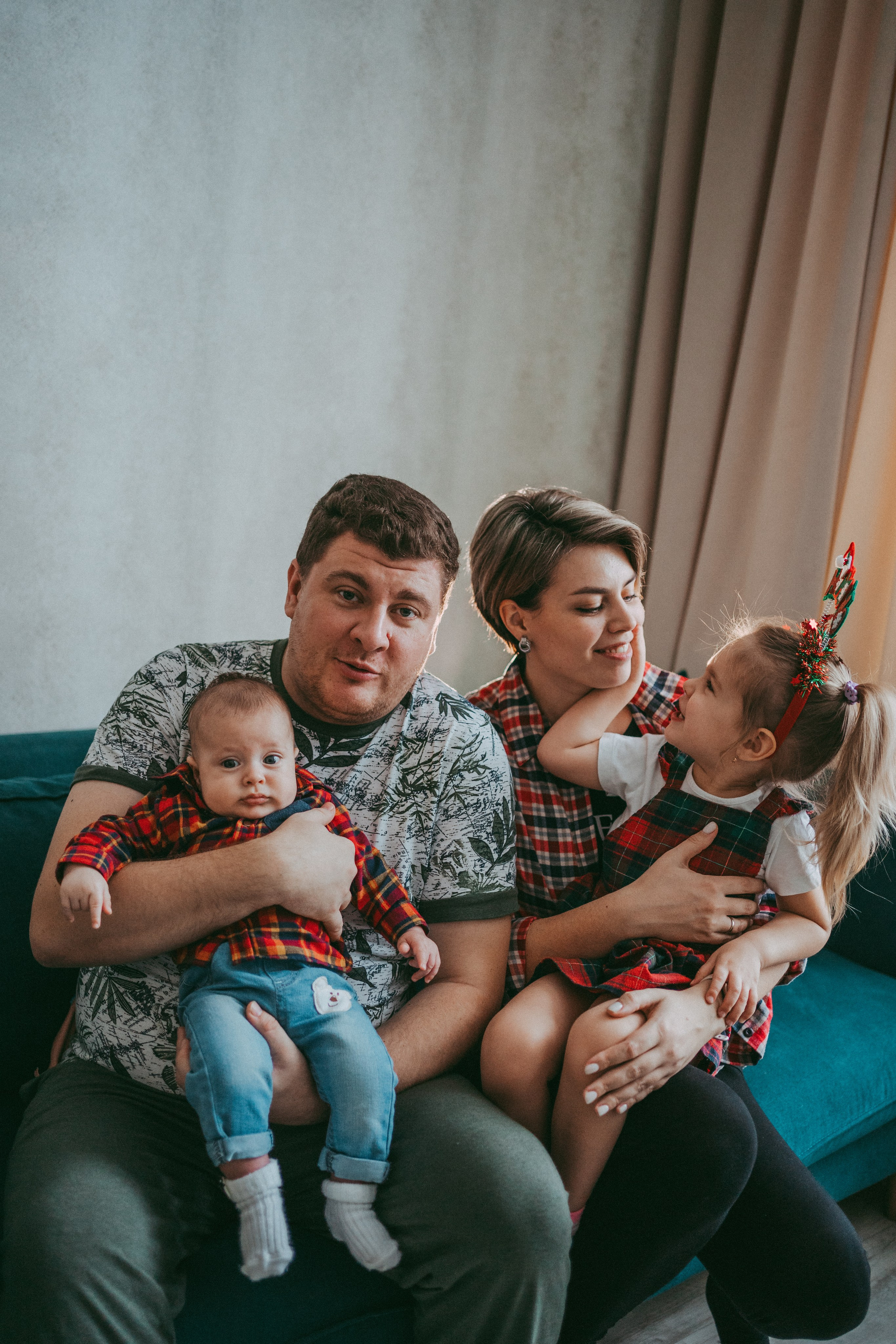 Женя, Ева, Максим и Захар. Семейный и детский фотограф в Новосибирске Эвелина Лангеман