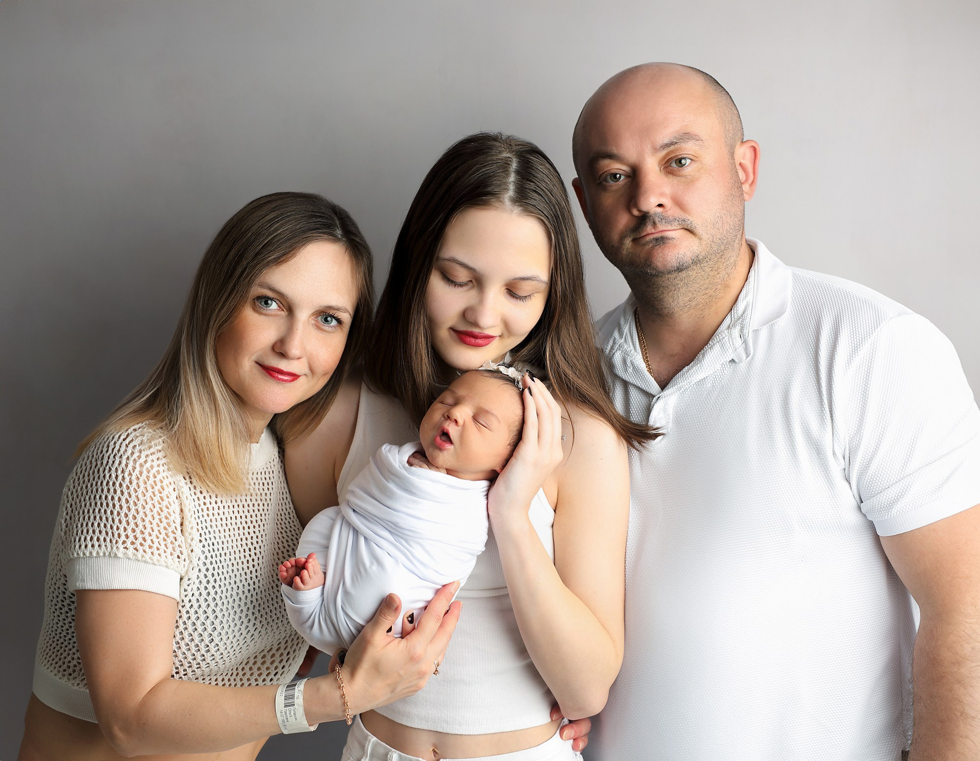 Семейные кадры. Фотограф новорождённых в Казани Нейля Гильмутдинова ньюборн