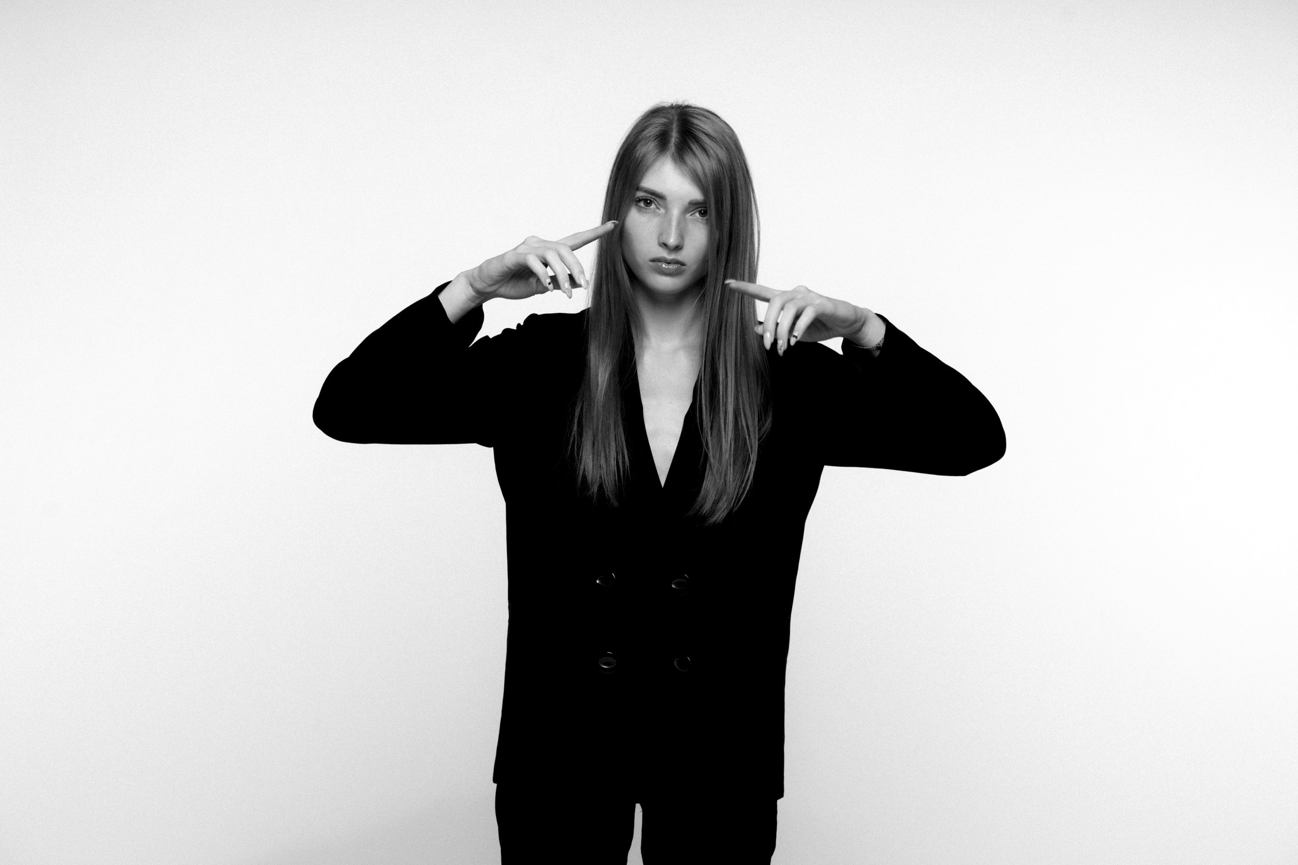 Ho! (b/w version). Фотограф Юрин Евгений