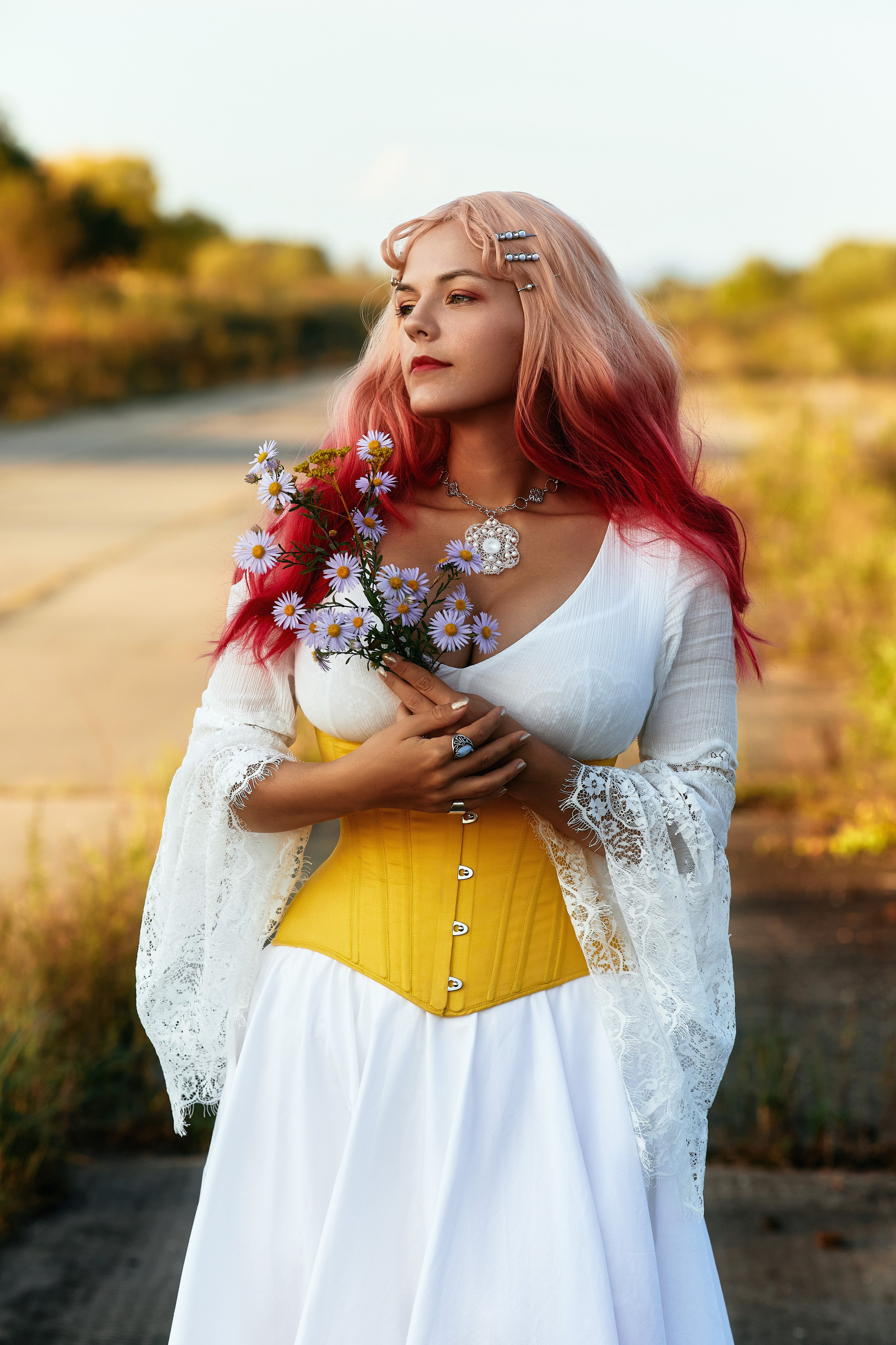 Атмосферный фэнтези портрет в Золотой Долине