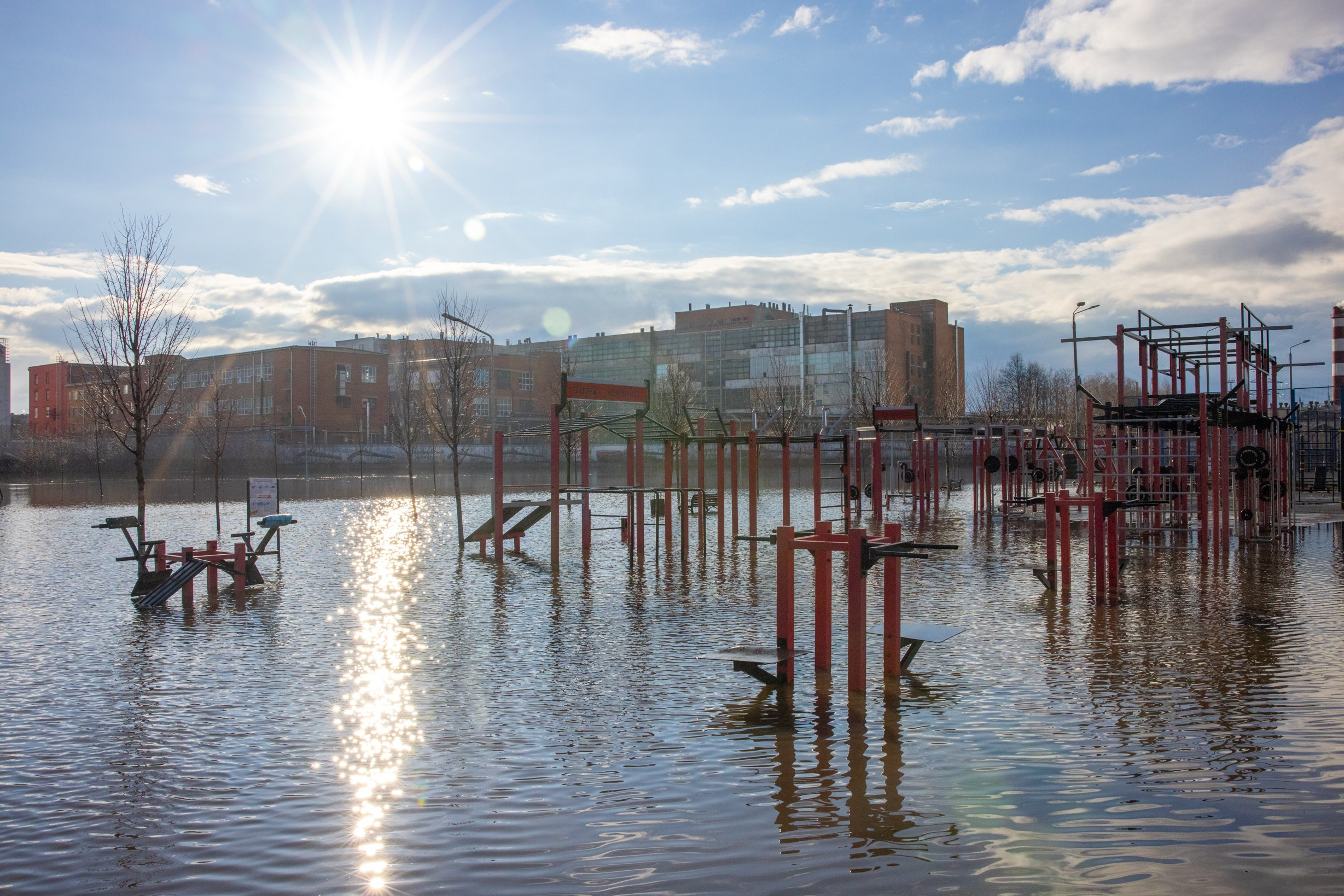Паводок на Оке. Фотограф в Туле Крупский АнДРей. Фотостудия «КАДР71» в Туле