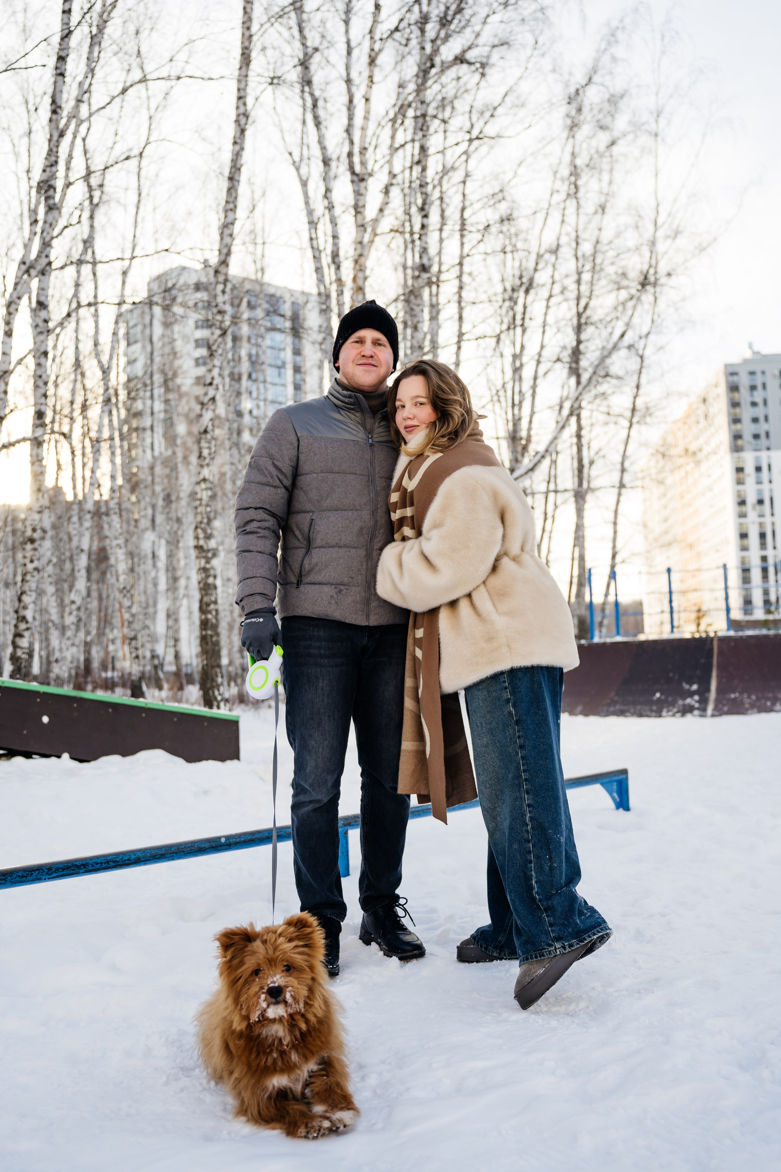 Зимняя прогулка. Видеограф и Фотограф в Челябинске Ксения и Владимир Рюмины