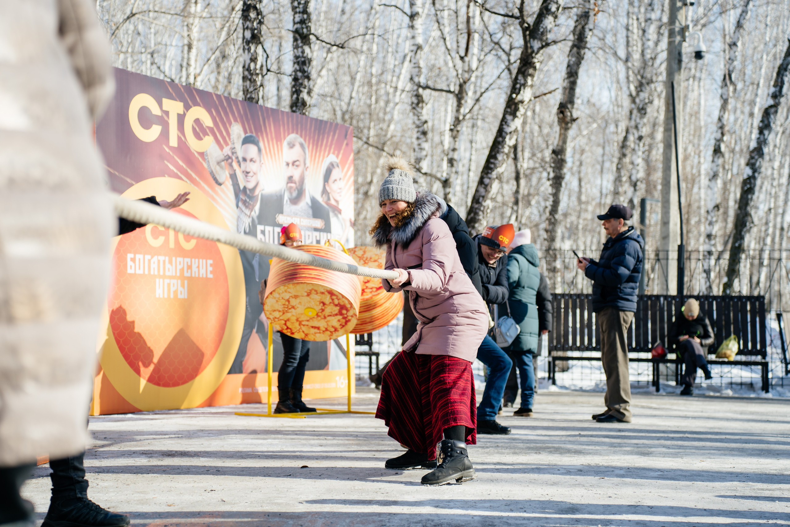 Масленица с СТС. Видеограф и Фотограф в Челябинске Ксения и Владимир Рюмины