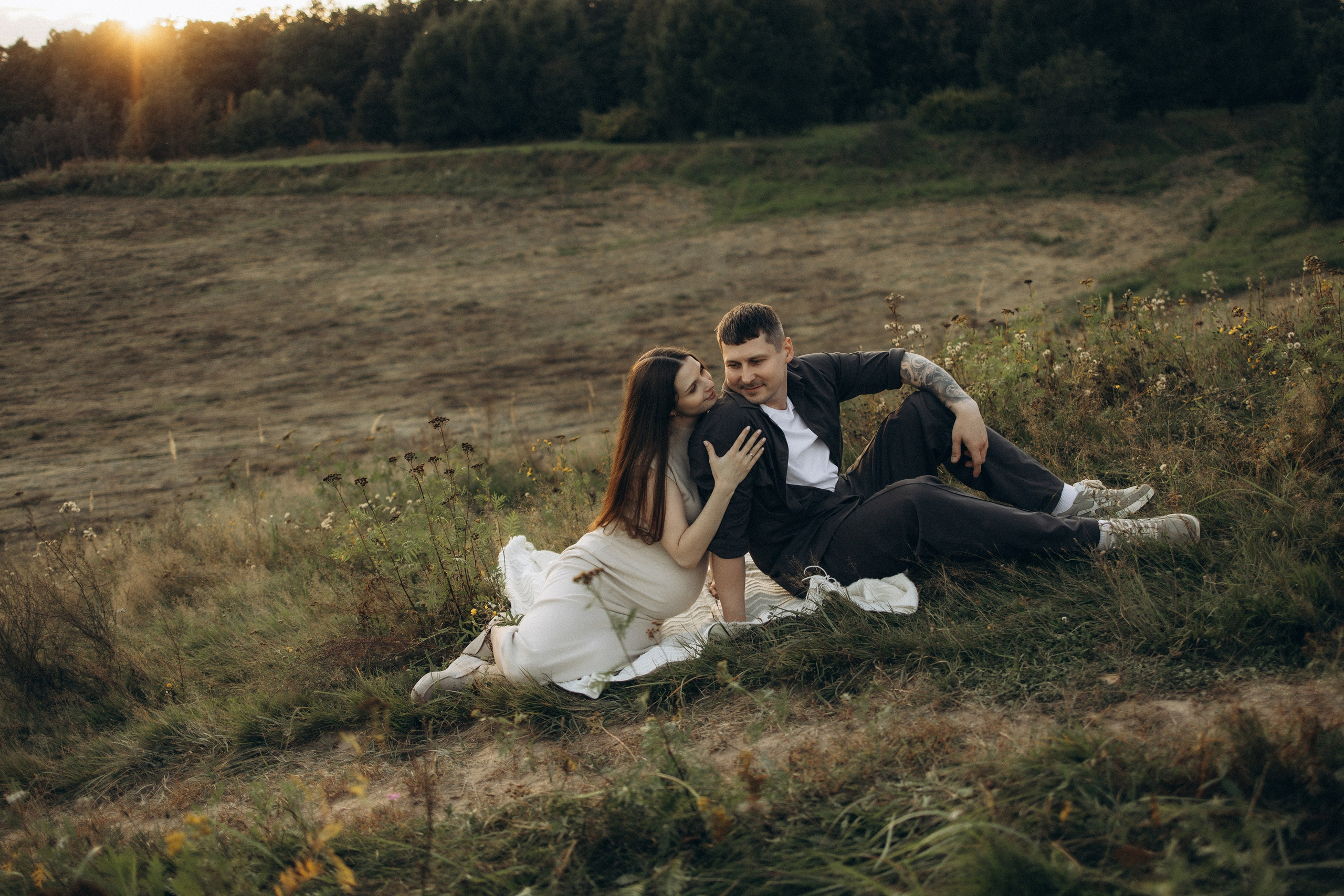 Лена и Леша. Семейный фотограф в Москве Ксения Аганина