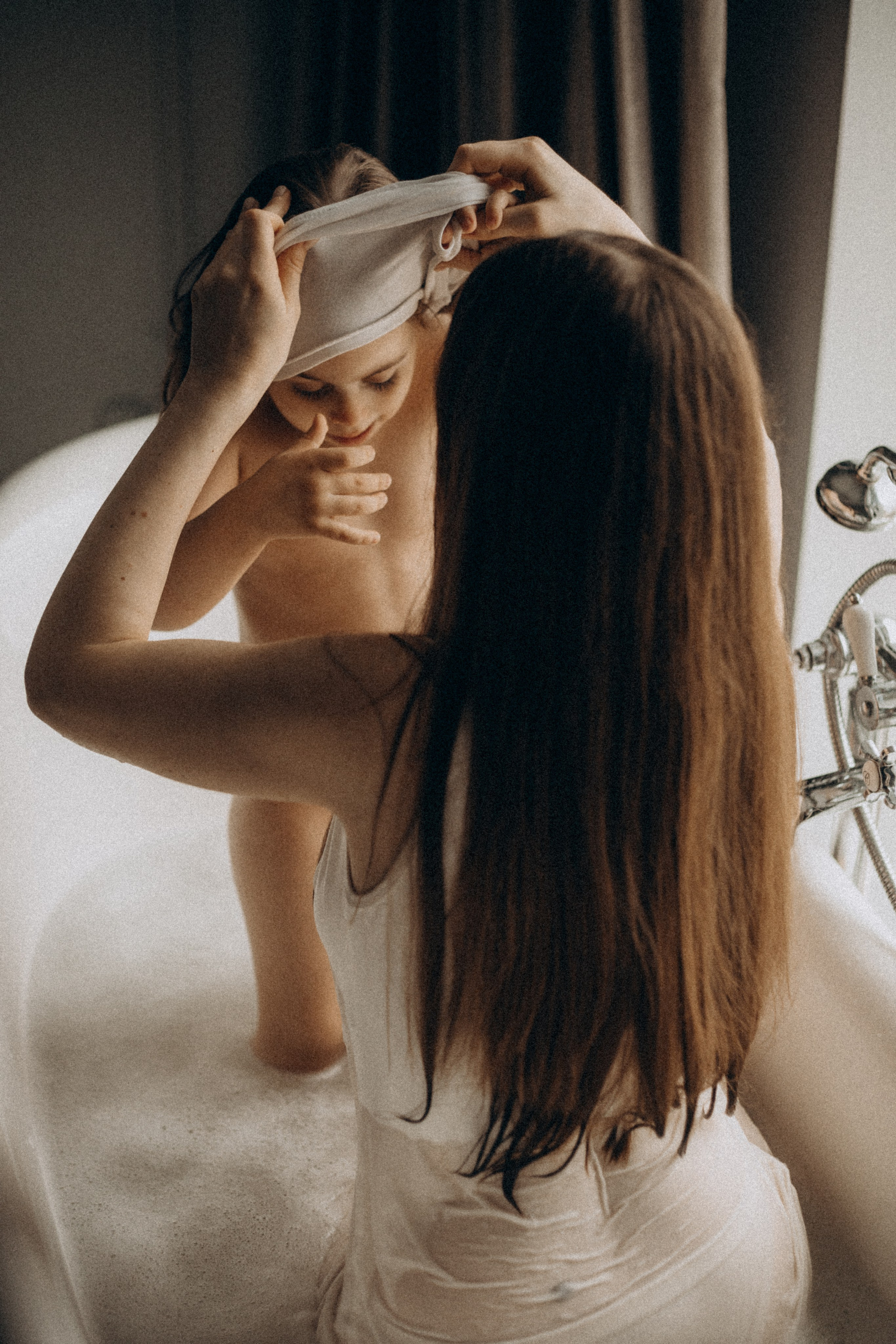 Веселье в ванной. Семейный фотограф в Ростове-на-Дону Безкишкина Татьяна