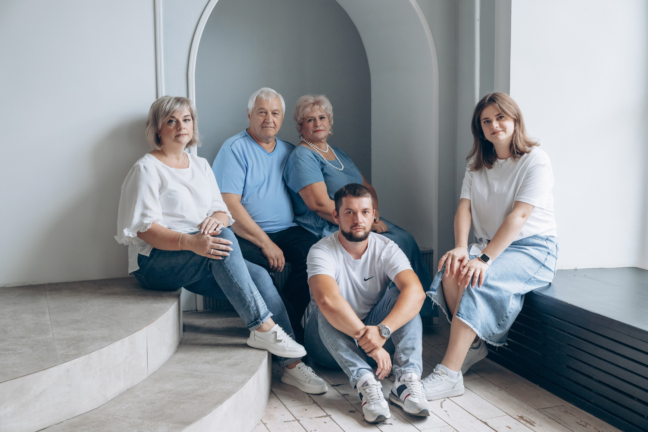 Семья Ольги. Фотограф Ногинск Электросталь Наталья Осетрова