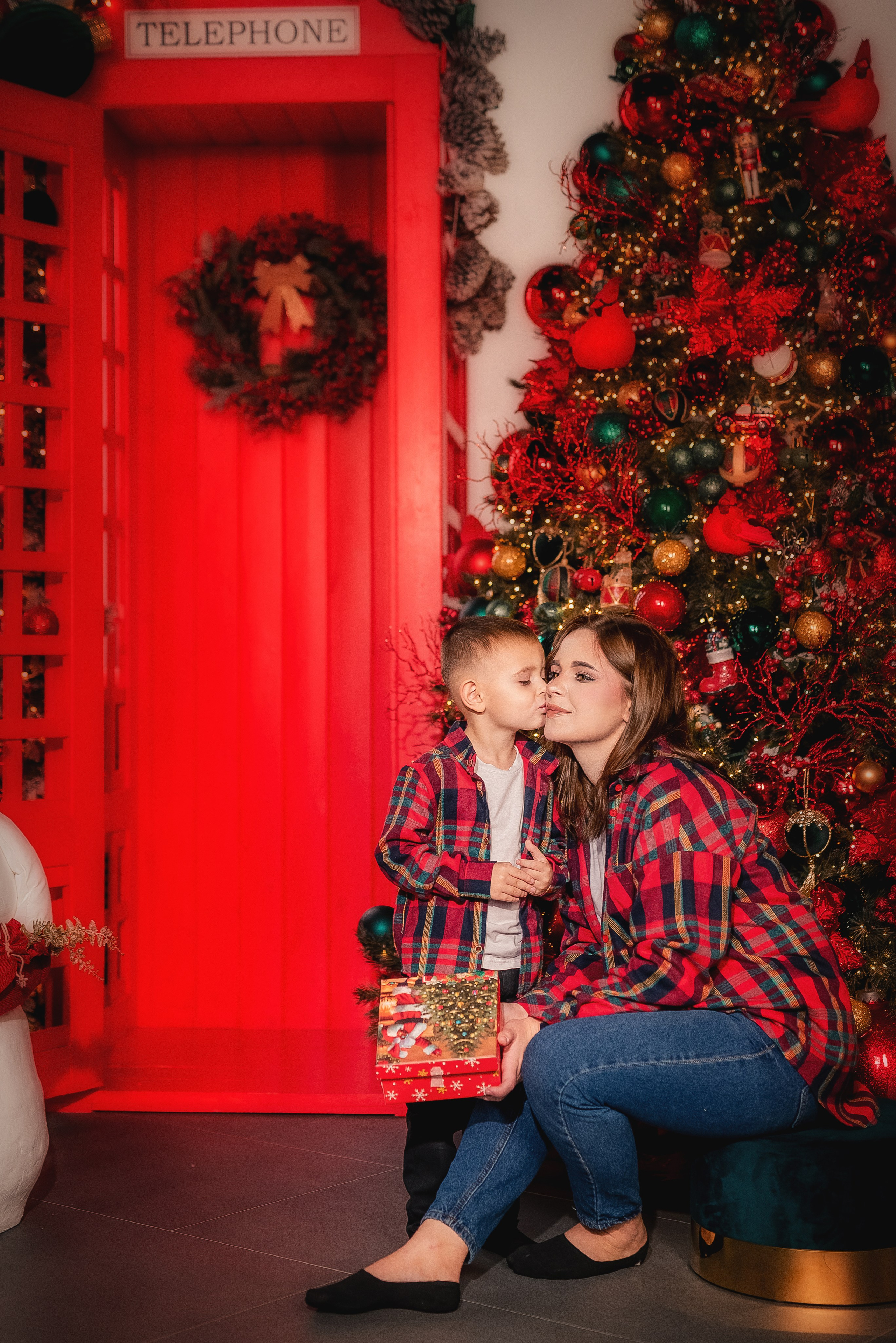 Новогодние открытки. Семейный, детский фотограф в Воронеже Анна Никитина