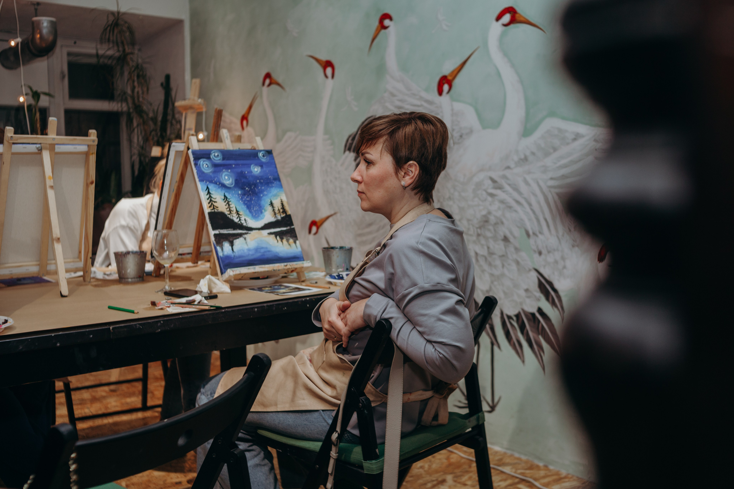 Мастер-класс по живописи. Семейный фотограф во Всеволожске и Санкт-Петербурге Юлия Капустина