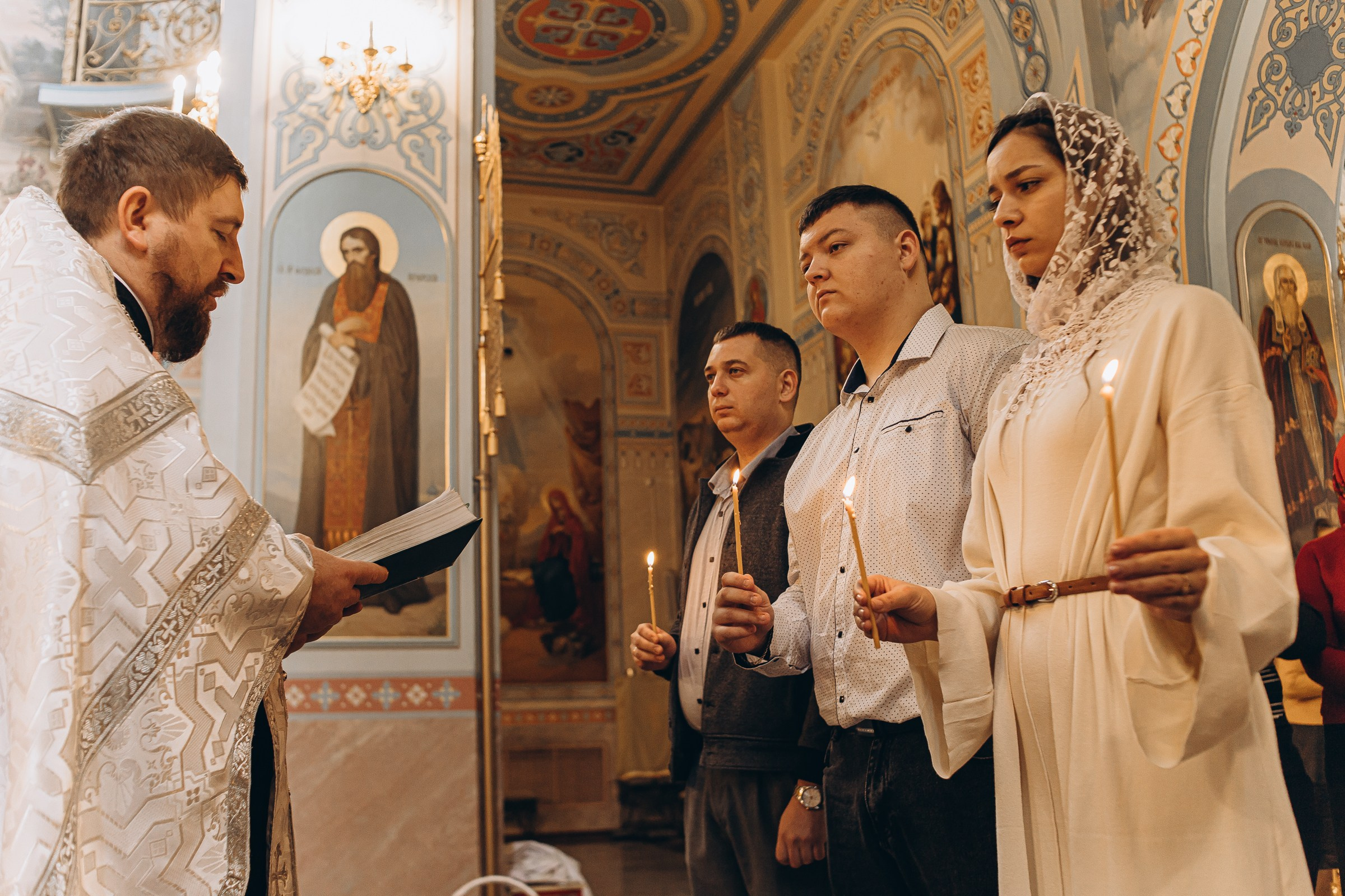 Крещение Виолетты. Семейный фотограф в Волгодонске Краченцева Анна