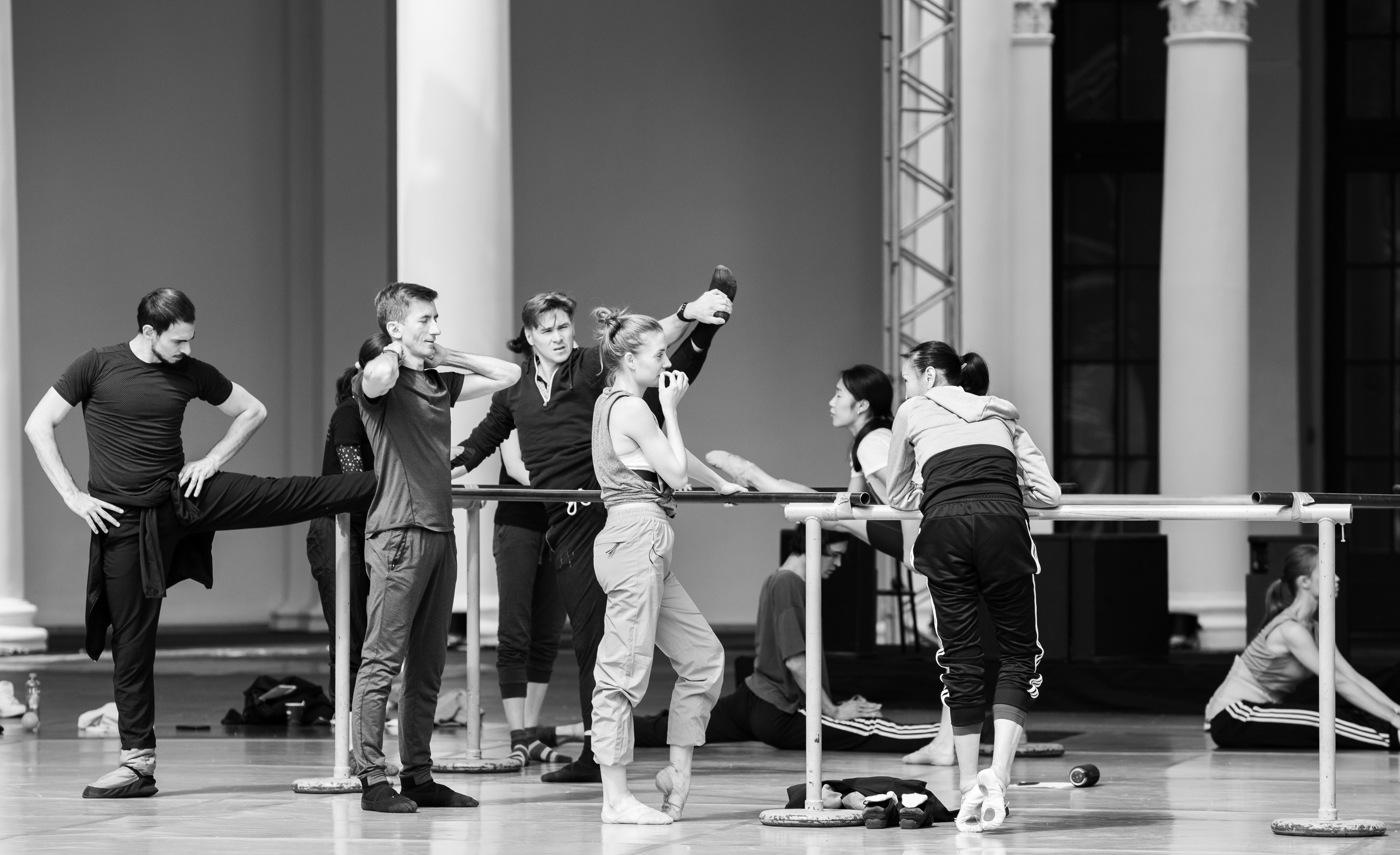 Классы и репетиции. Балетный фотограф Москва Майоров Николай