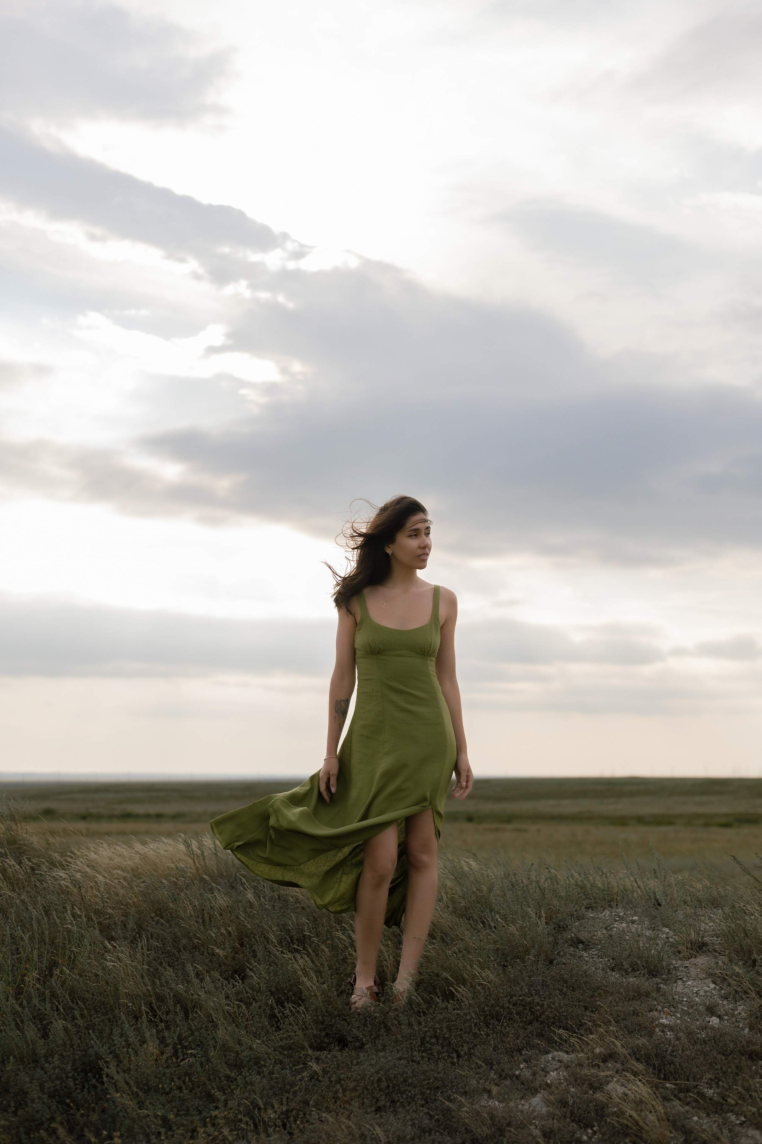 Фотосессия в степи Казахстана. Свадебный фотограф Калининград