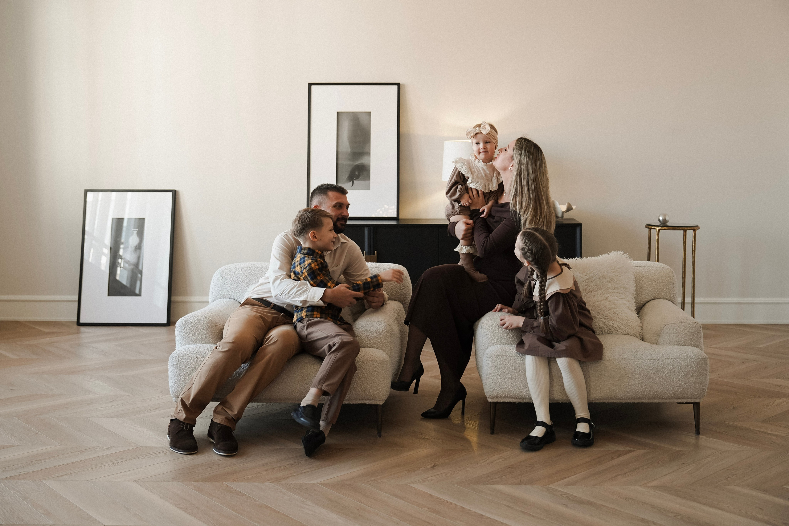 Семейная съёмка для Анны. Фотограф с психологическим образованием