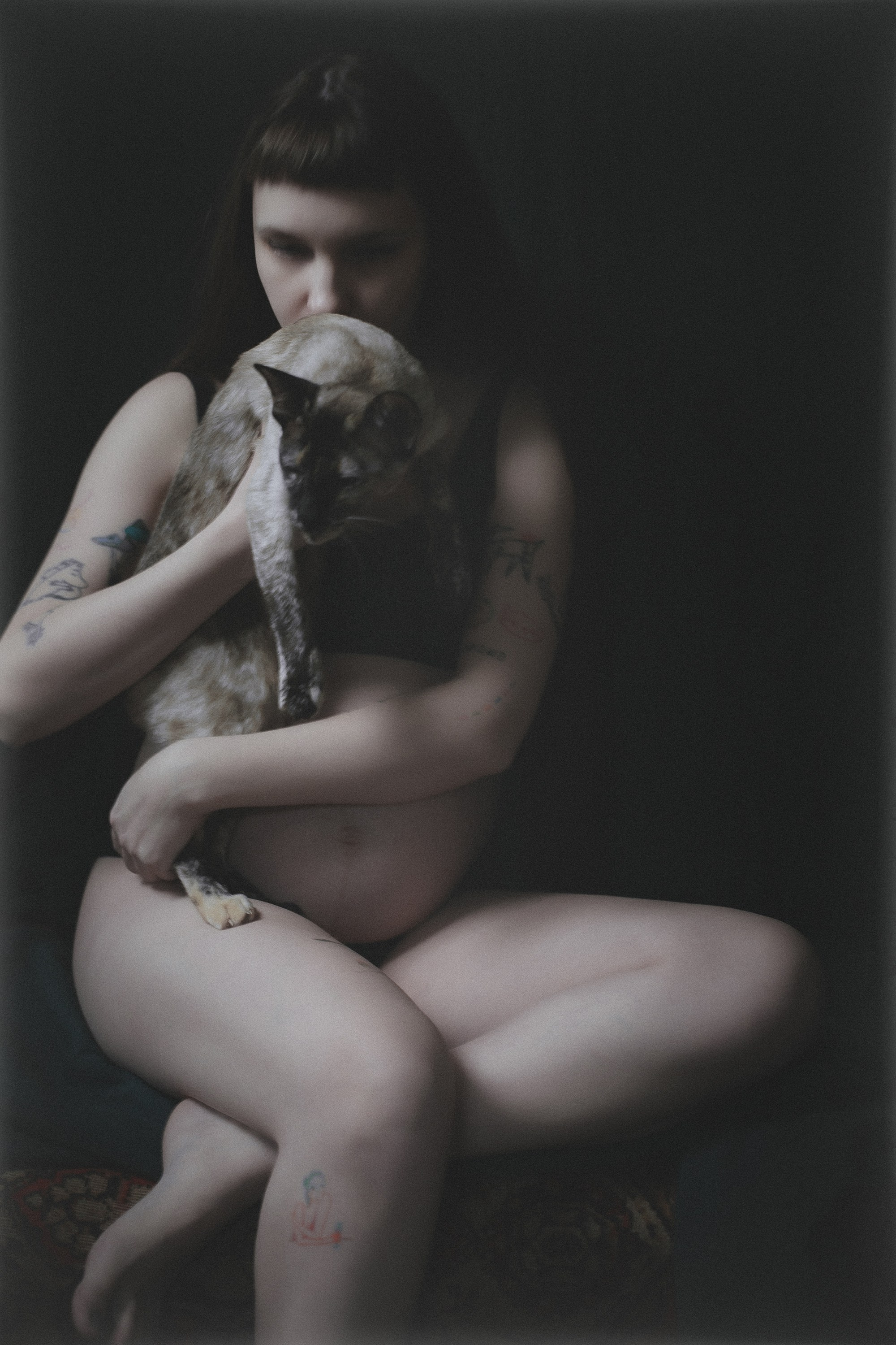 Катя. Домашняя студия. RawCat. Портретная фотография Екатеринбург