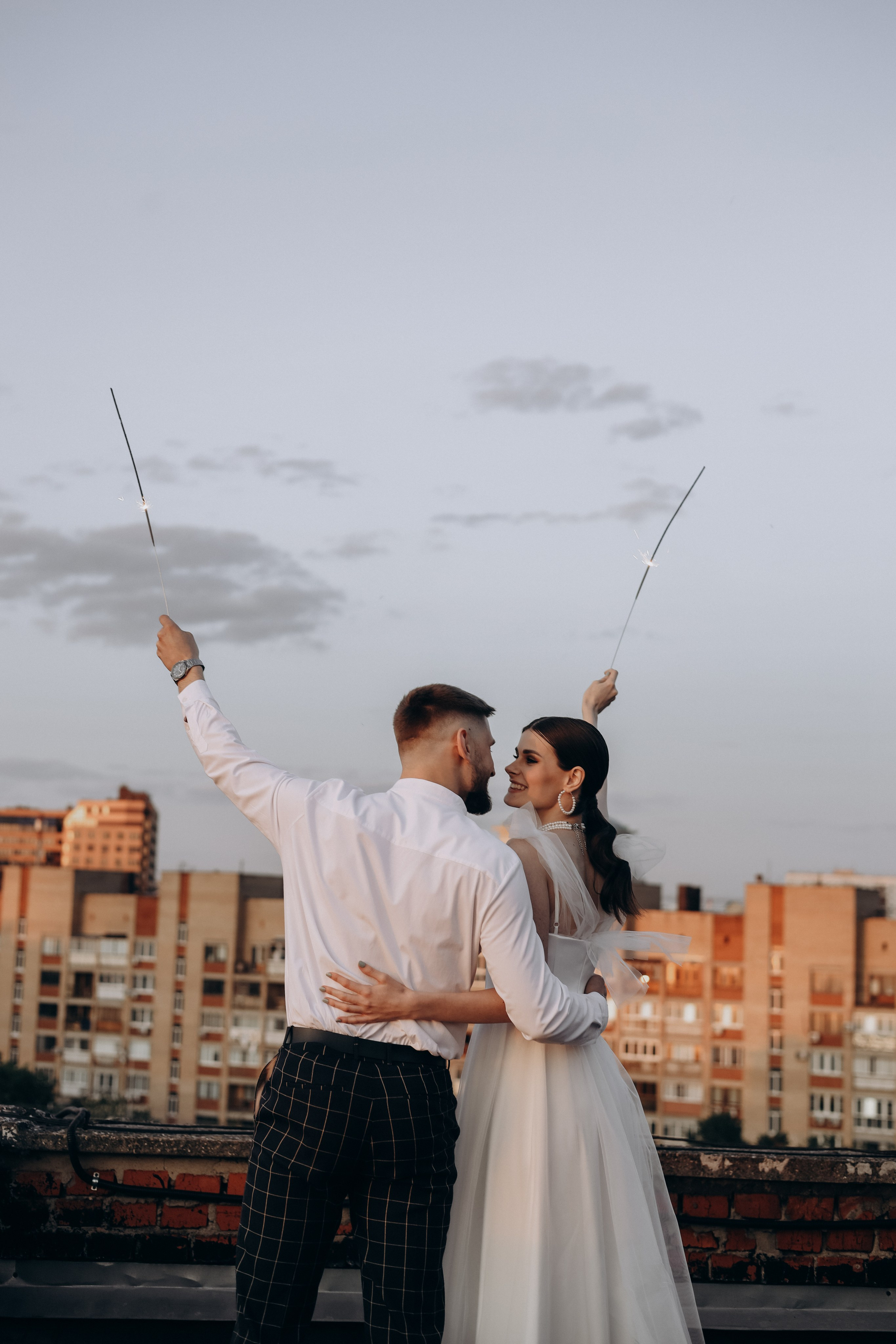 А&Д. Вечер на крыше. Диана Чечель. Свадебный и семейный фотограф в Москве