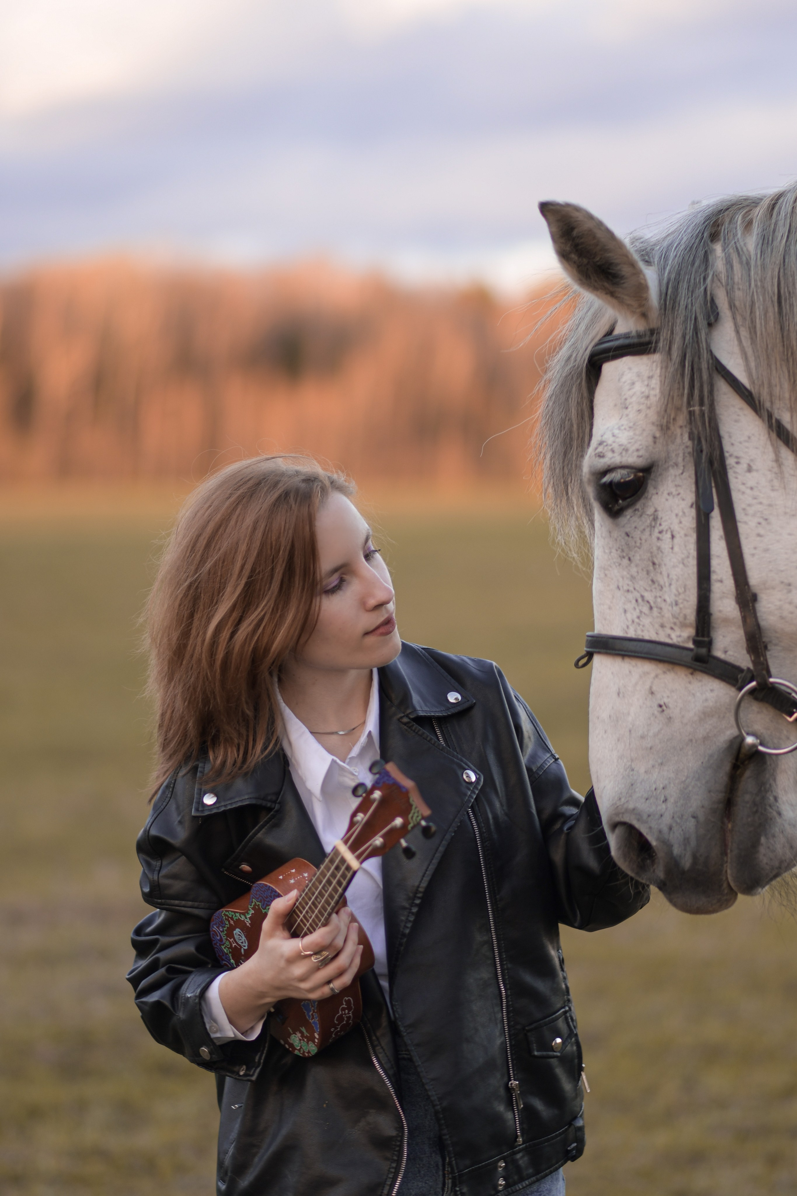 Портретная фотосессия с лошадьми. В созвучии с природой. Фотограф Светлана В. Пронина, Москва