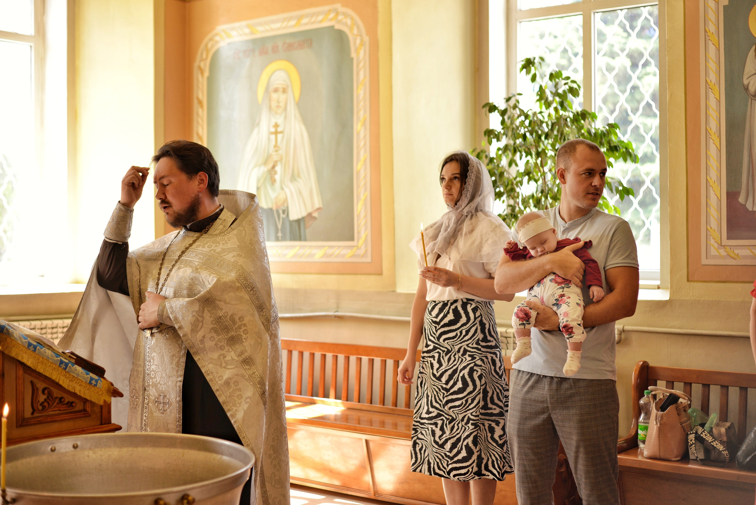 Крещение малышки Арины. Семейный и свадебный фотограф Галина Абакумова, фотосессии в Белгороде