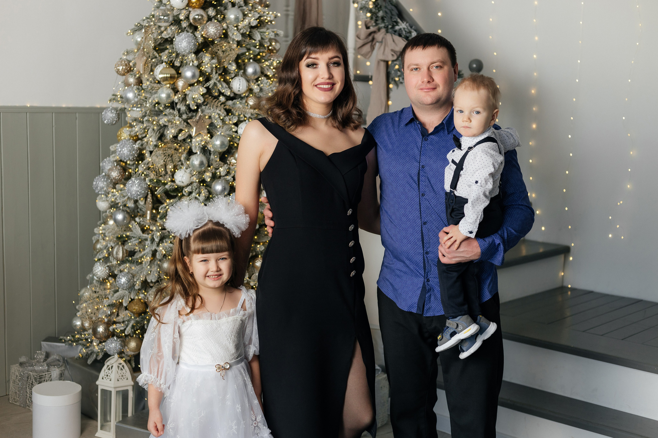 Семья Юлии (новогодняя). Свадебный и Семейный фотограф Свекрова Ольга