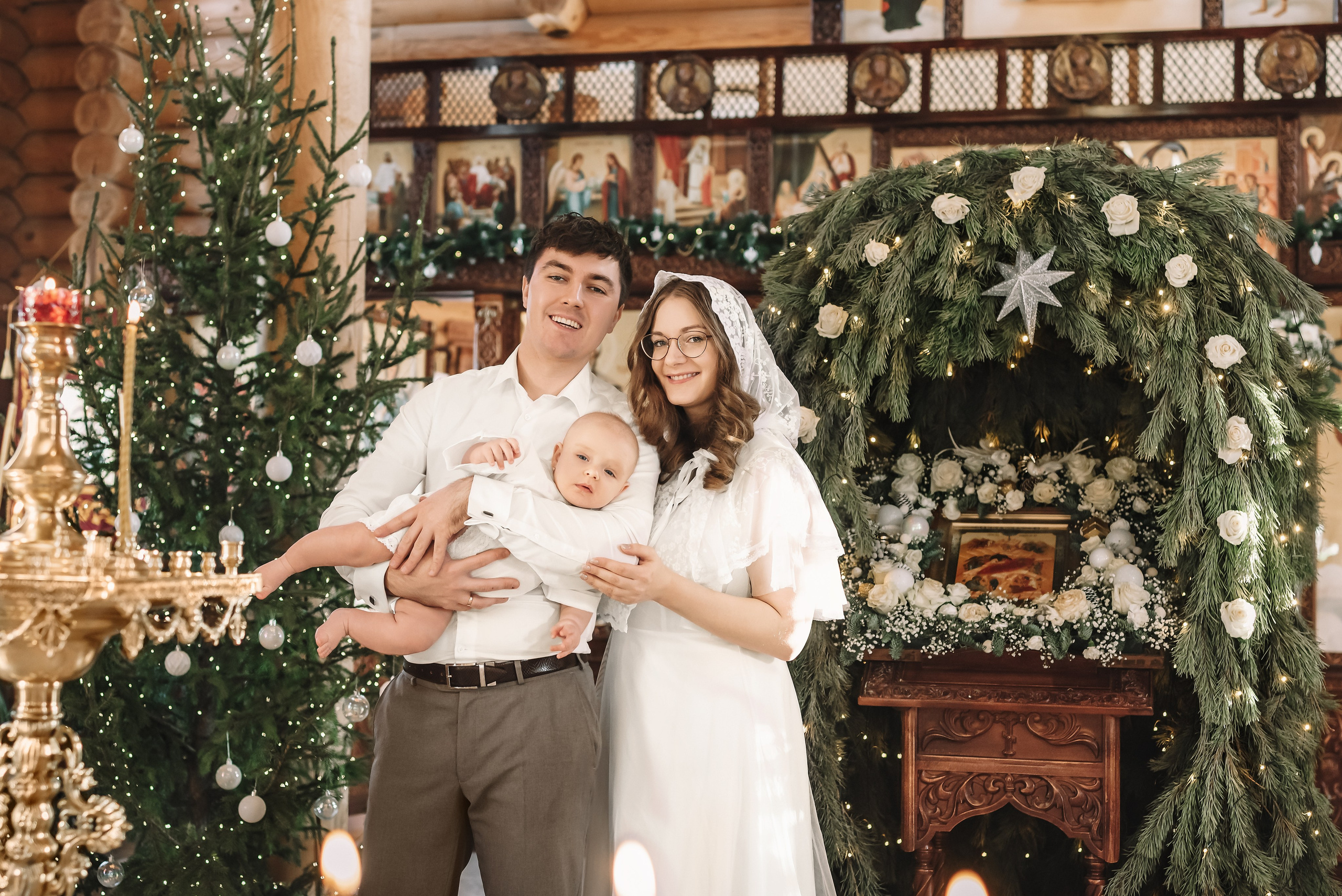 Храм Матроны Московской. Рождество. Церковный фотограф на Таинство Крещения и Венчания в Оренбурге и Оренбургской области Екатерина Белкина