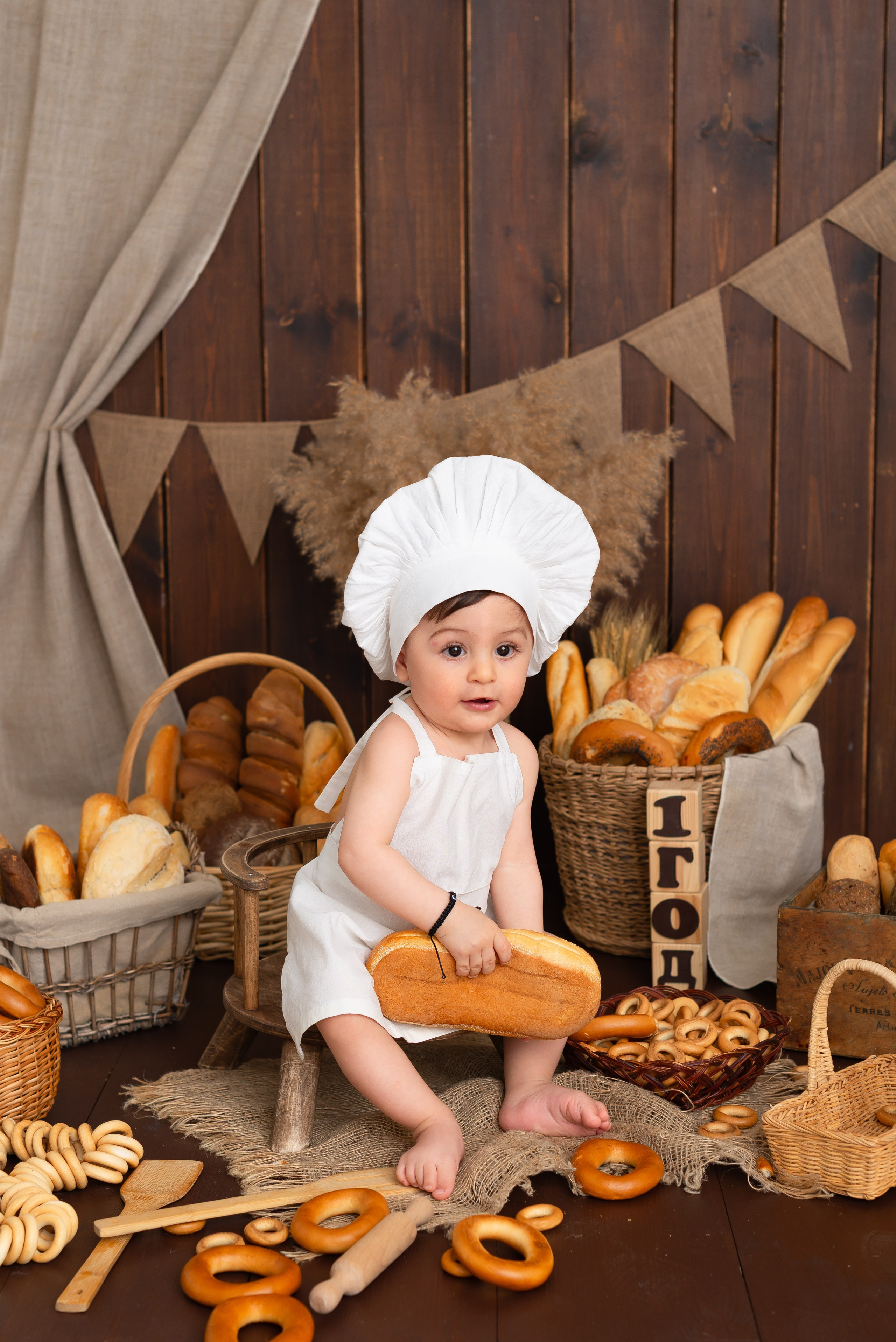 Годик пакет «Премиум». Детская фотостудия «Мандаринка» | Детский фотограф Краснодар