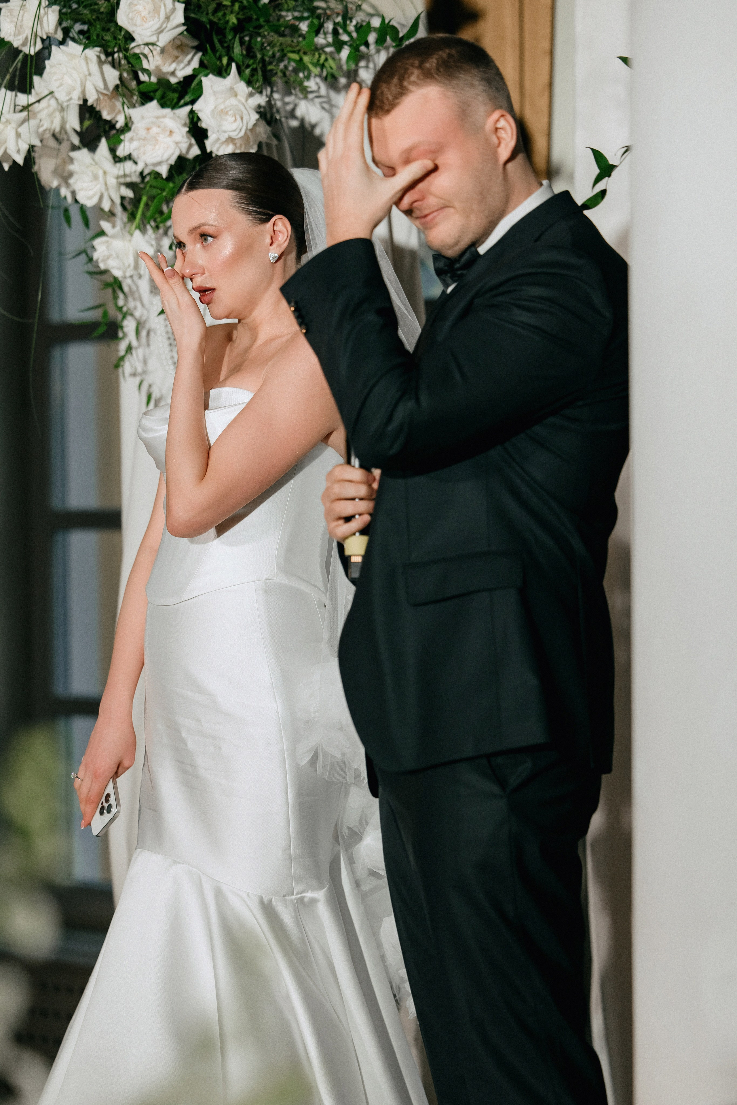 Свадебный банкет на вилле Политика. Свадебный фотограф Москва