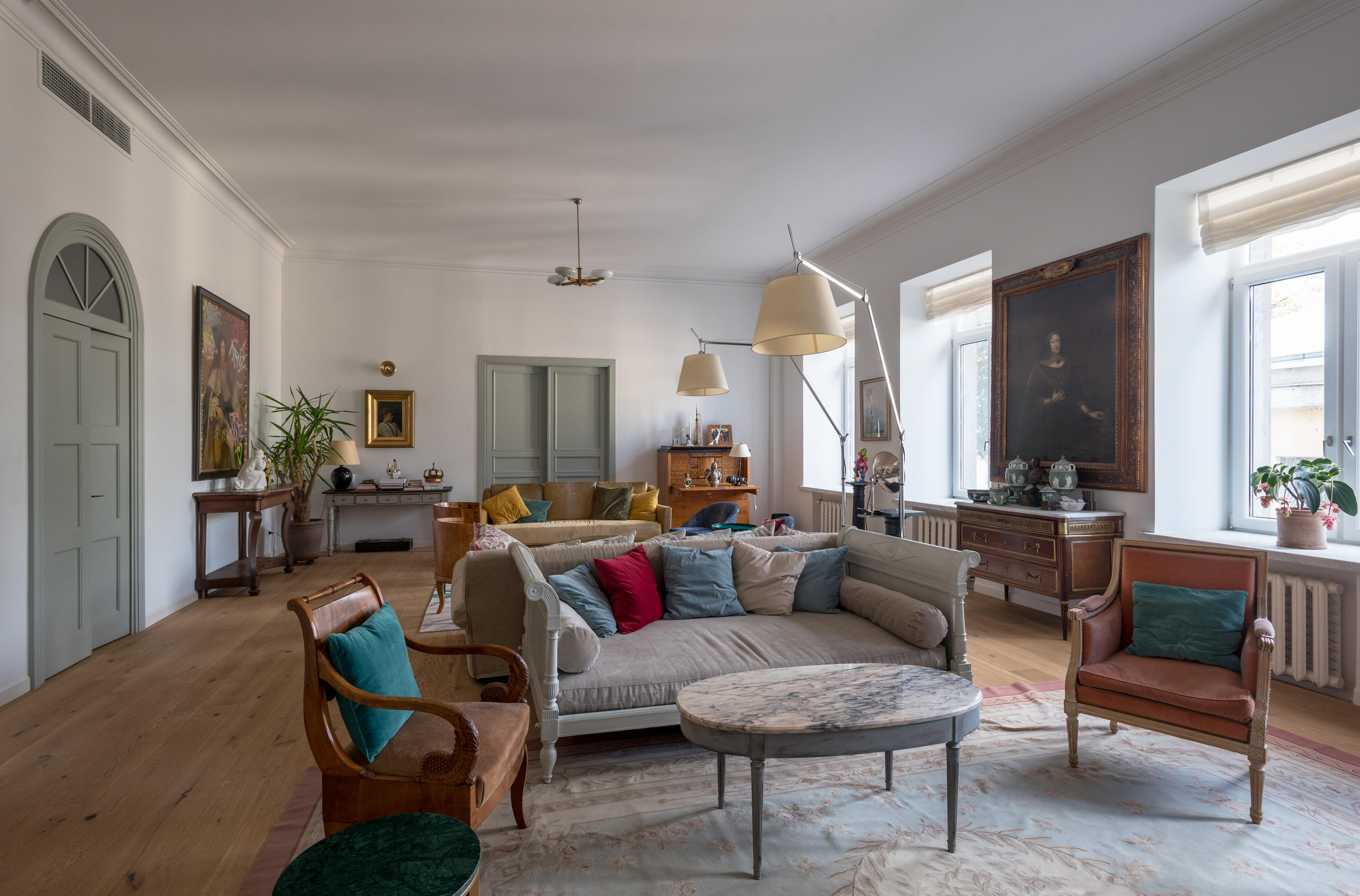 Роскошная квартира с русским духом в Москве