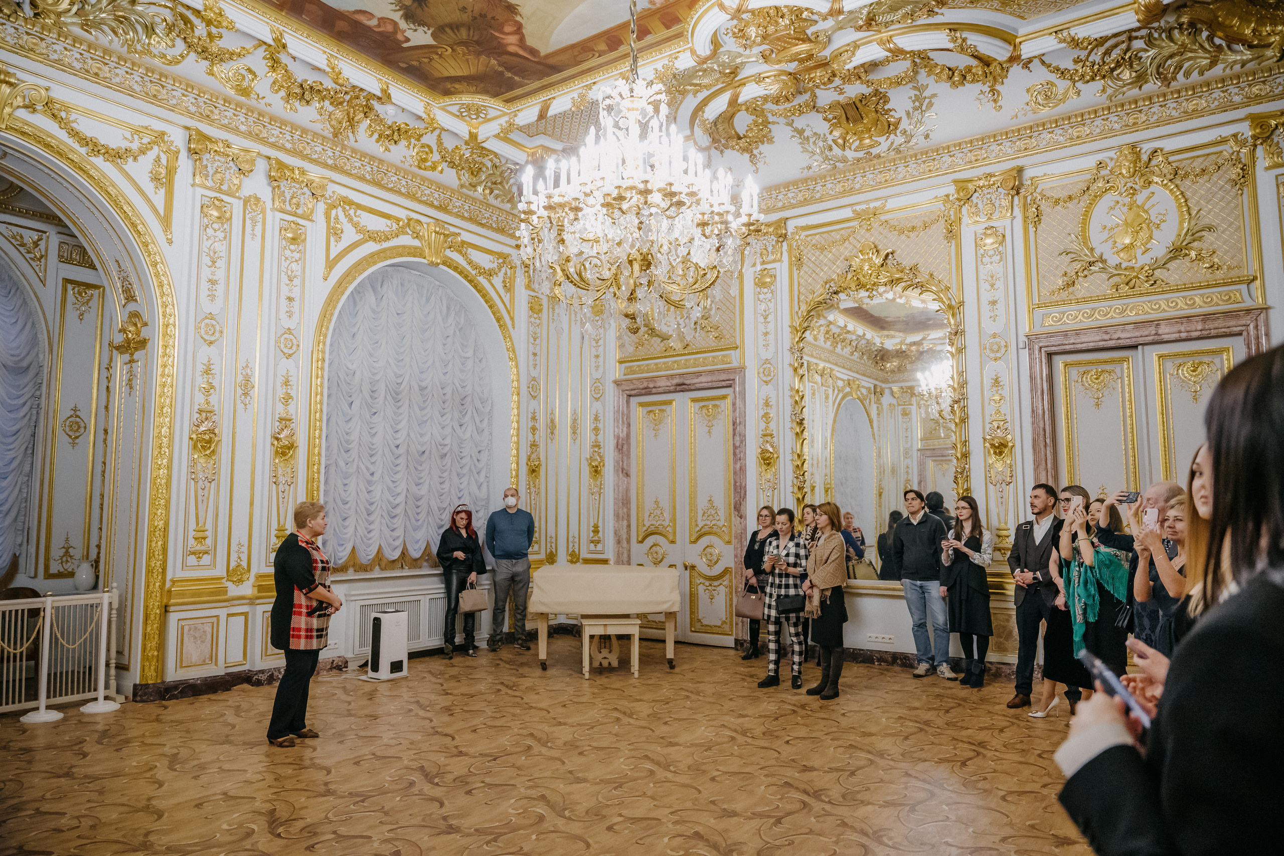 Concert at Polovtsov mansion. Svyatoslav Bunkov | photographer