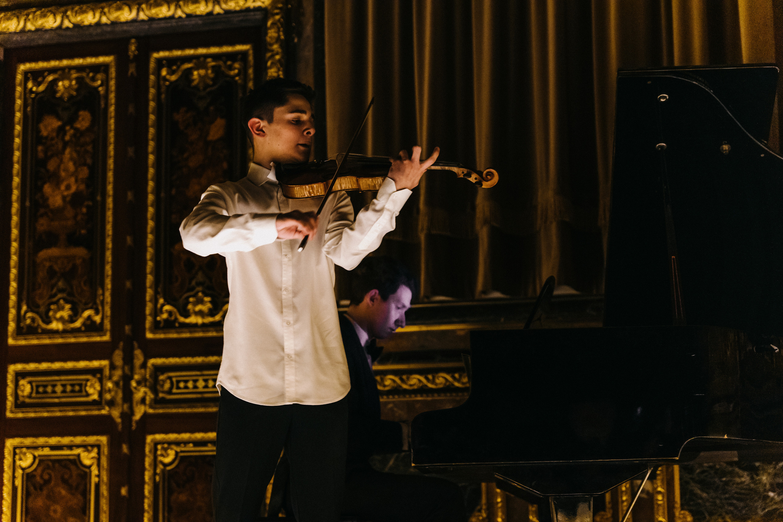 Concert at Polovtsov mansion. Svyatoslav Bunkov | photographer