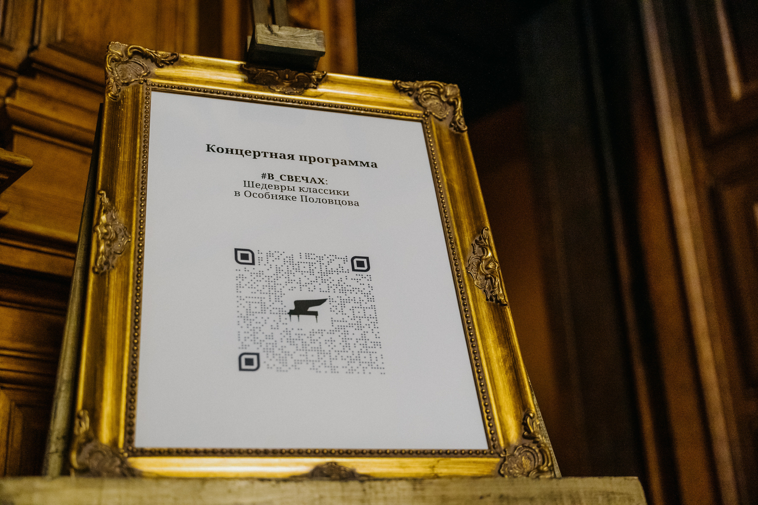 Concert at Polovtsov mansion. Svyatoslav Bunkov | photographer