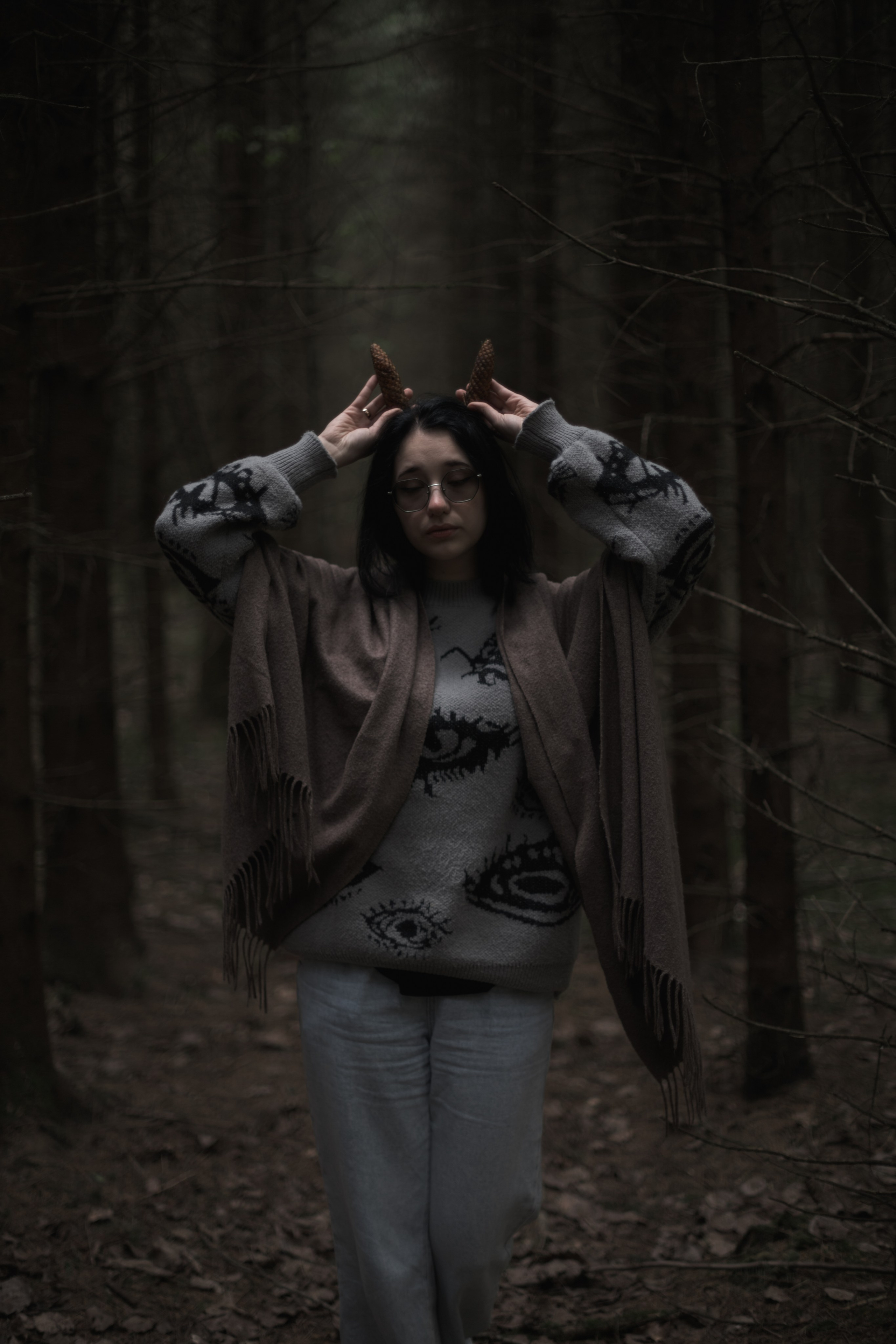 Полина Л — (Лесной массив). — Digital Noise —