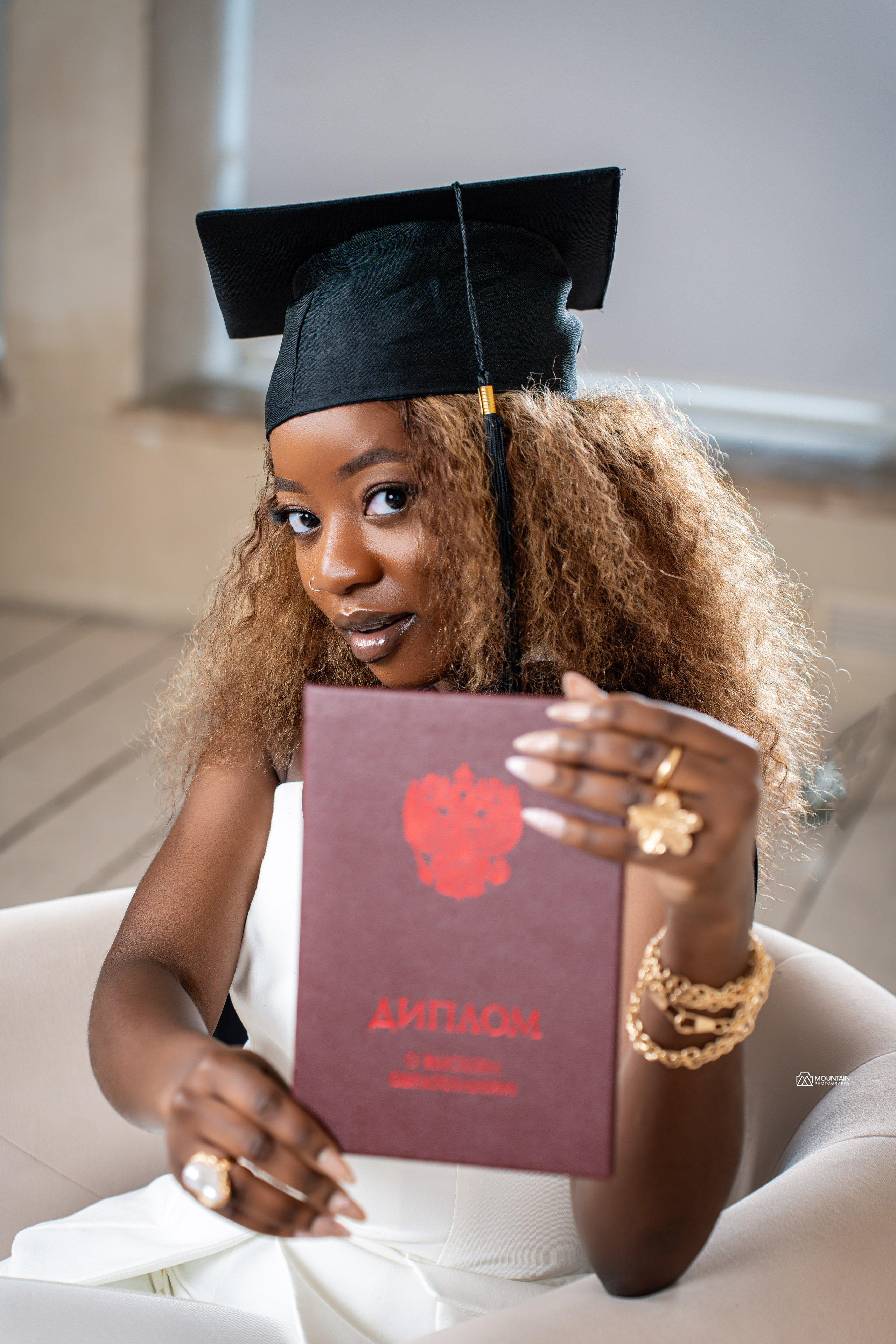 Remise des diplômes. Photographe basé à Moscou