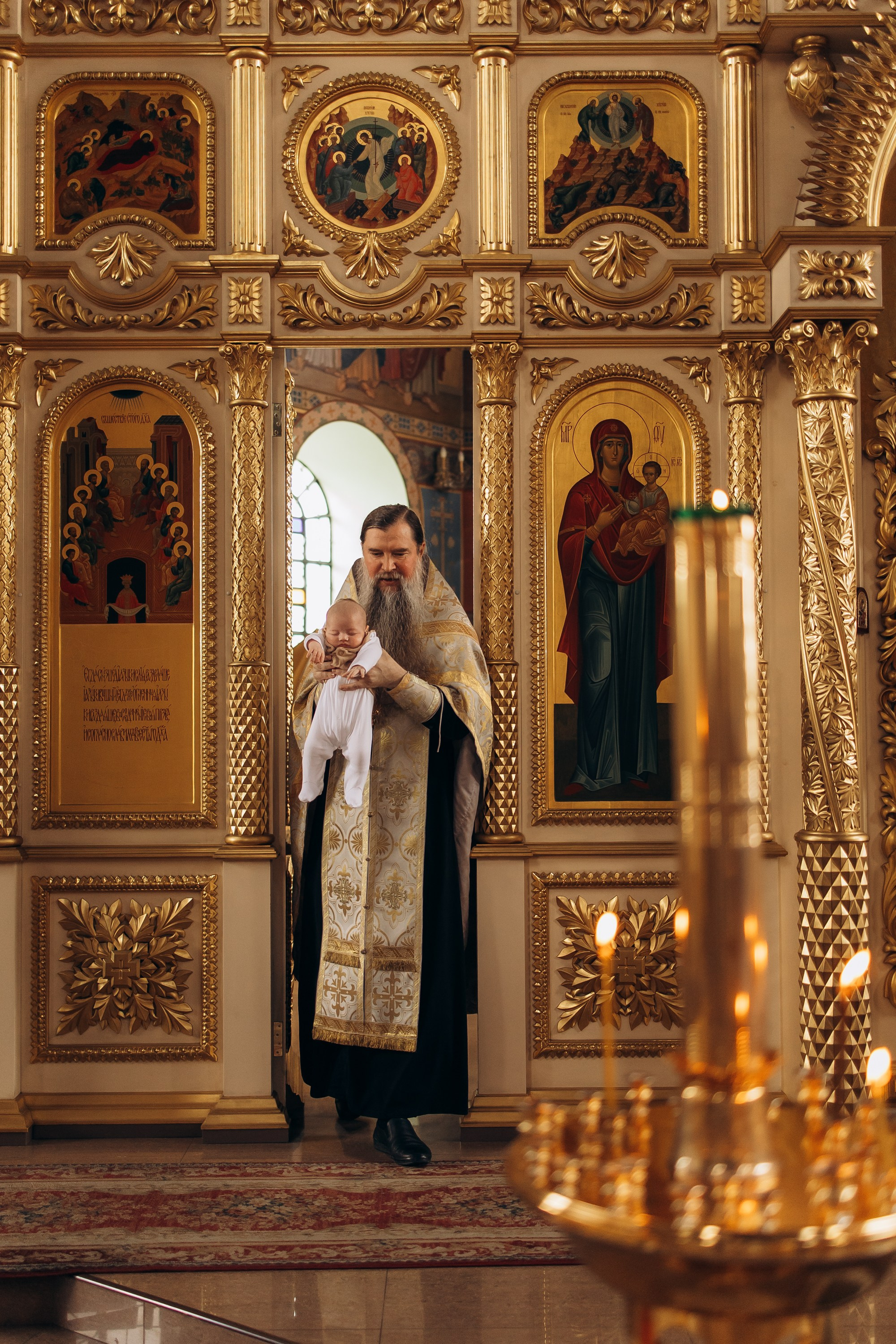 Крещение Николая и Александра. Семейный фотограф в Краснодаре Храмова Анна