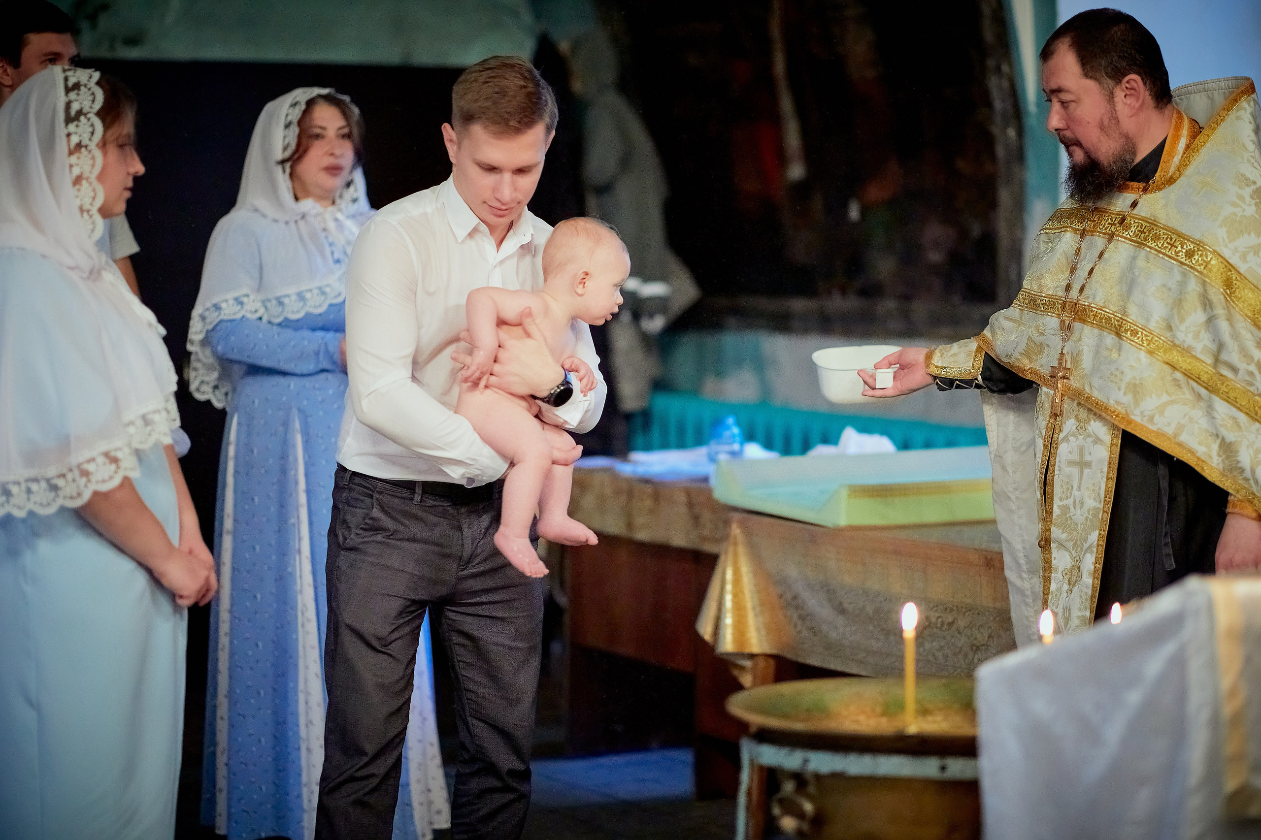Крещение Егорушки. Семейный и детский фотограф в Ярославле Юлия Галашина