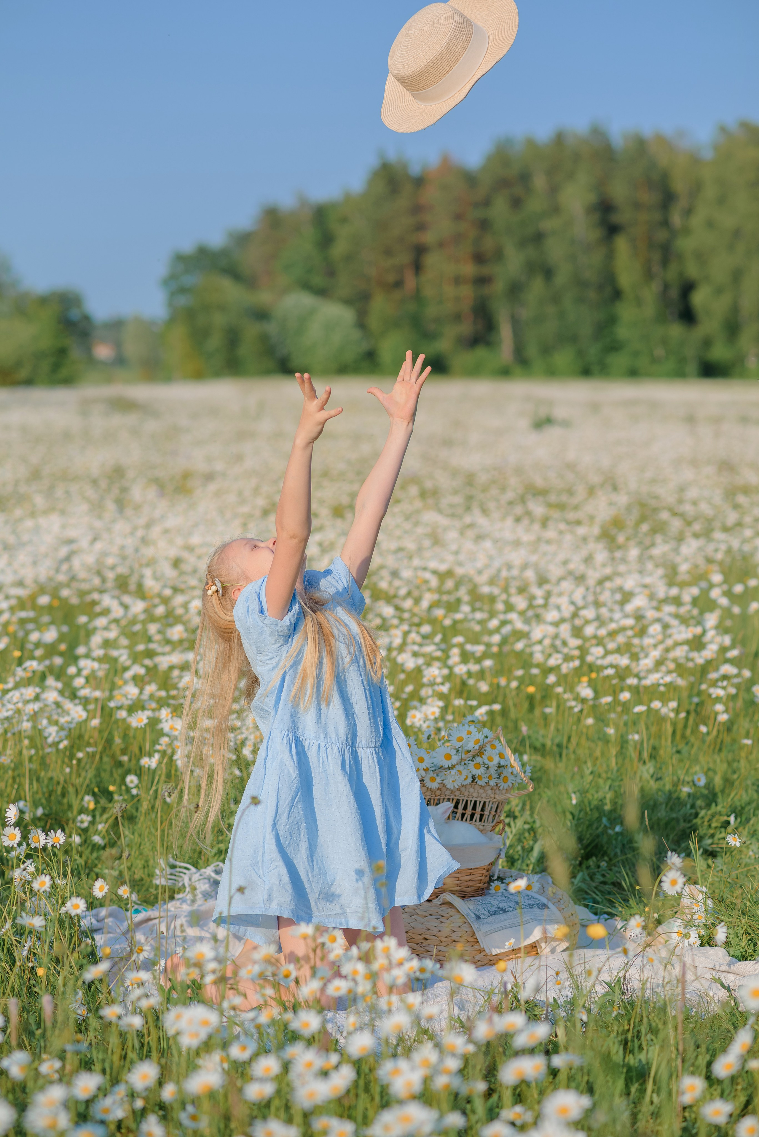 Ромашковое поле. Семейный фотограф в Рязани Мария Ермакова